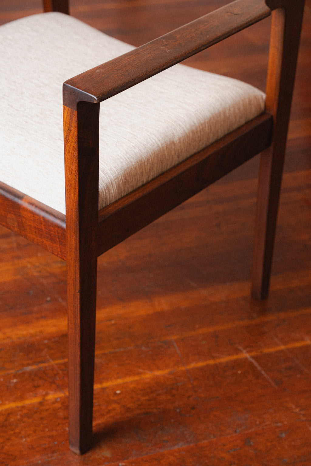 Solid Walnut Armchair