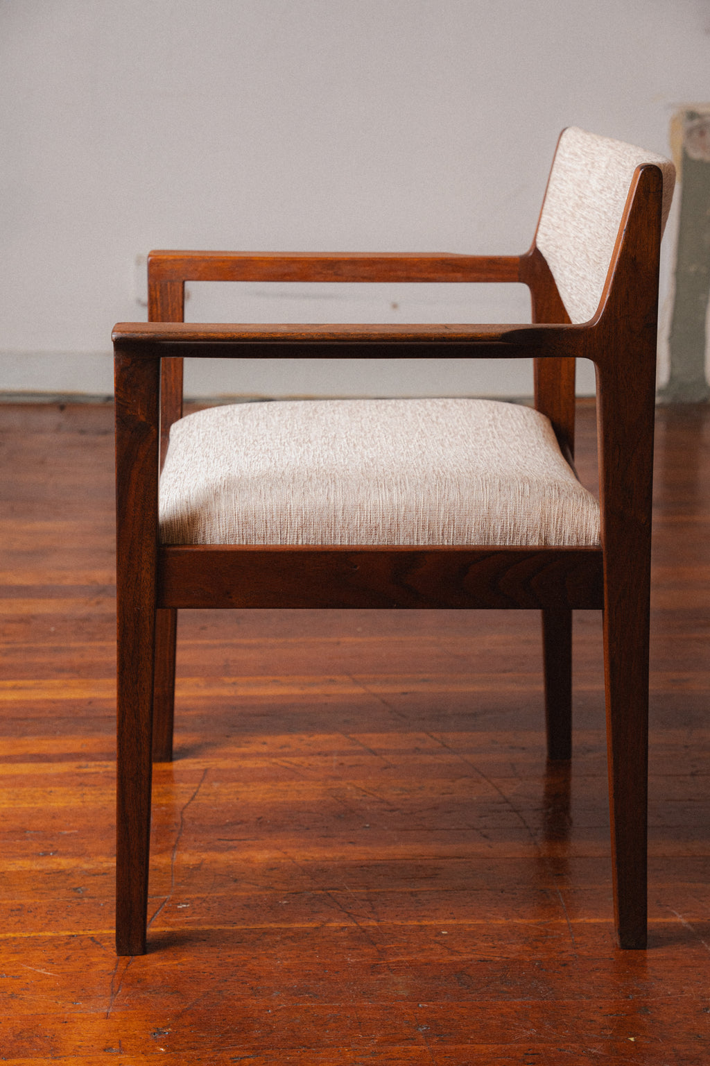 Solid Walnut Armchair