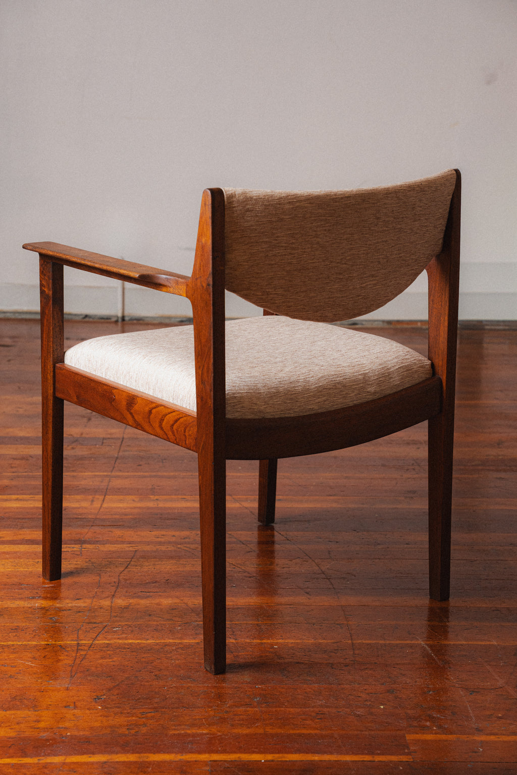Solid Walnut Armchair