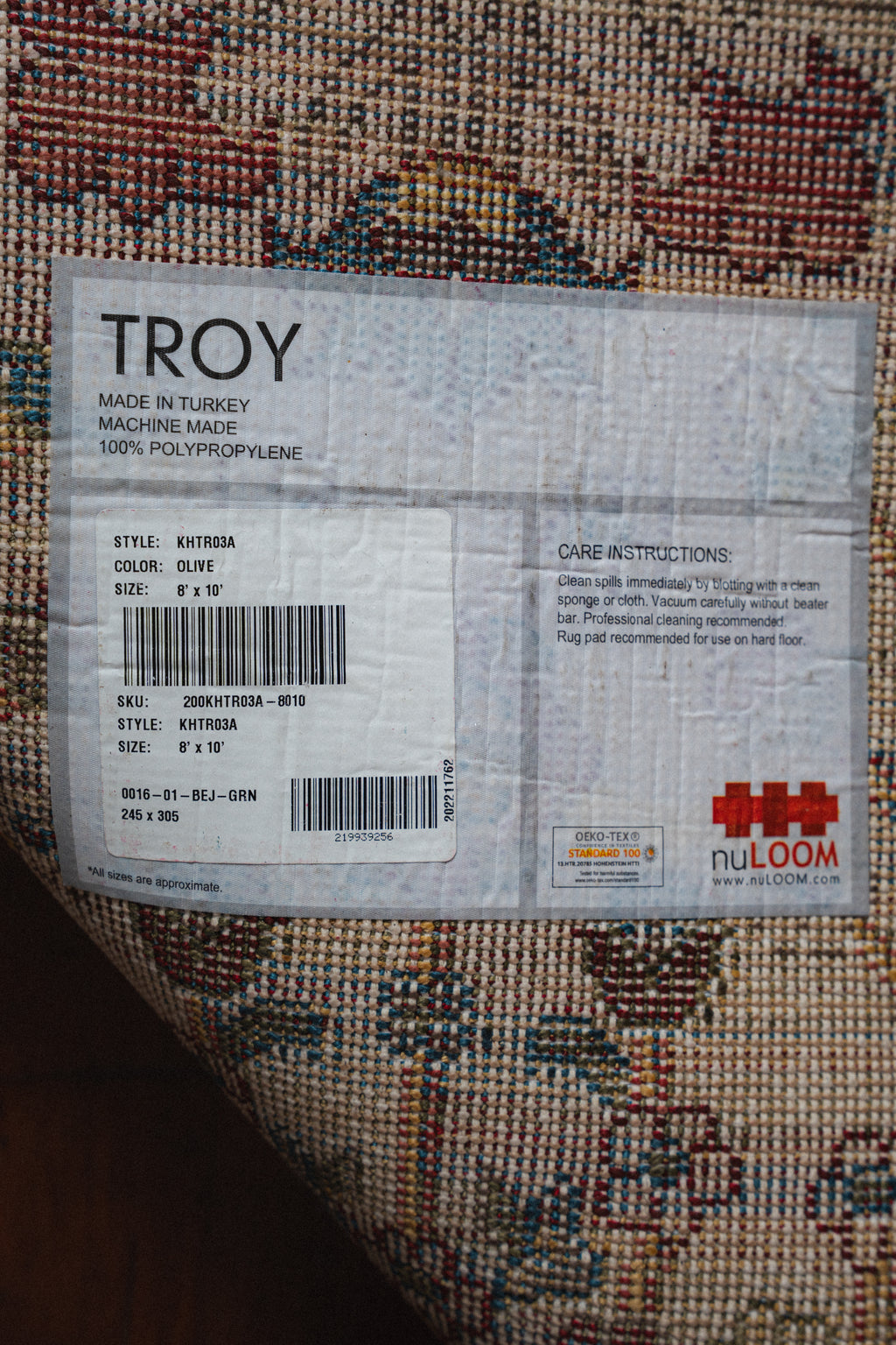 8 x 10' Turkish Rug
