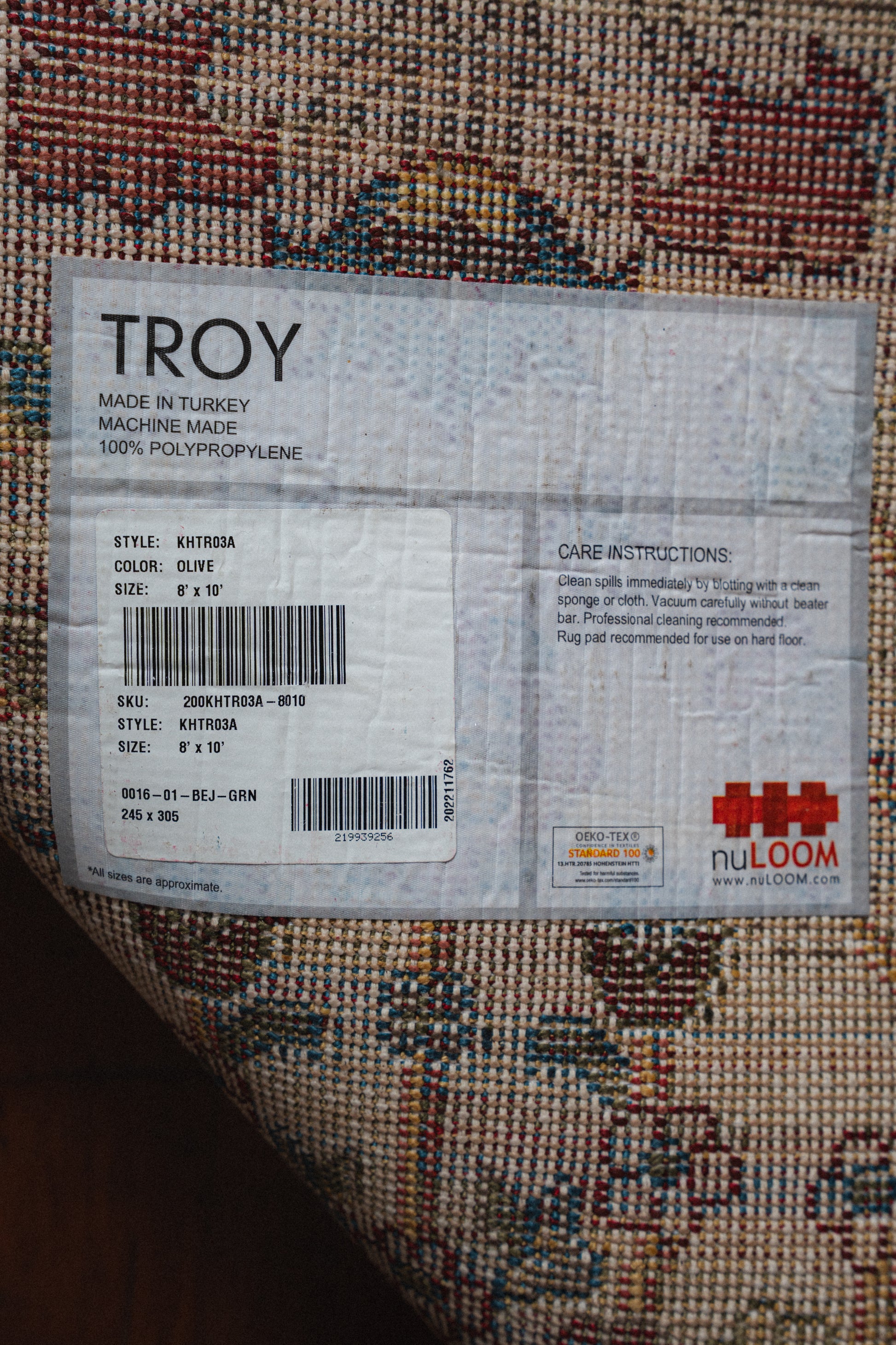 8 x 10' Turkish Rug