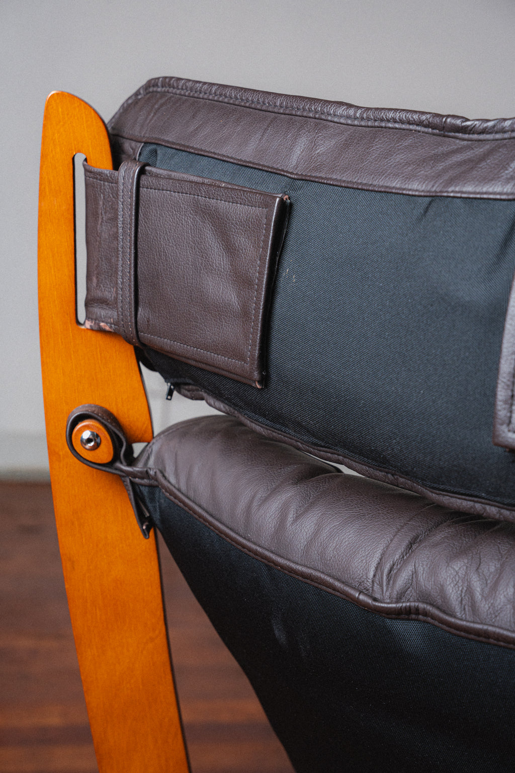 Luna High-Back Chair w/ Footstool by Odd Knutsen for IMG
