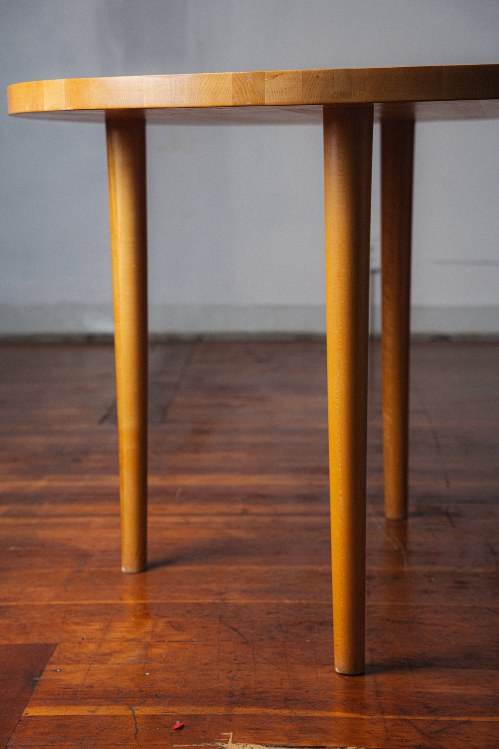 Claud Bunyard Maple Butcher Block Dining Table for Charles Webb