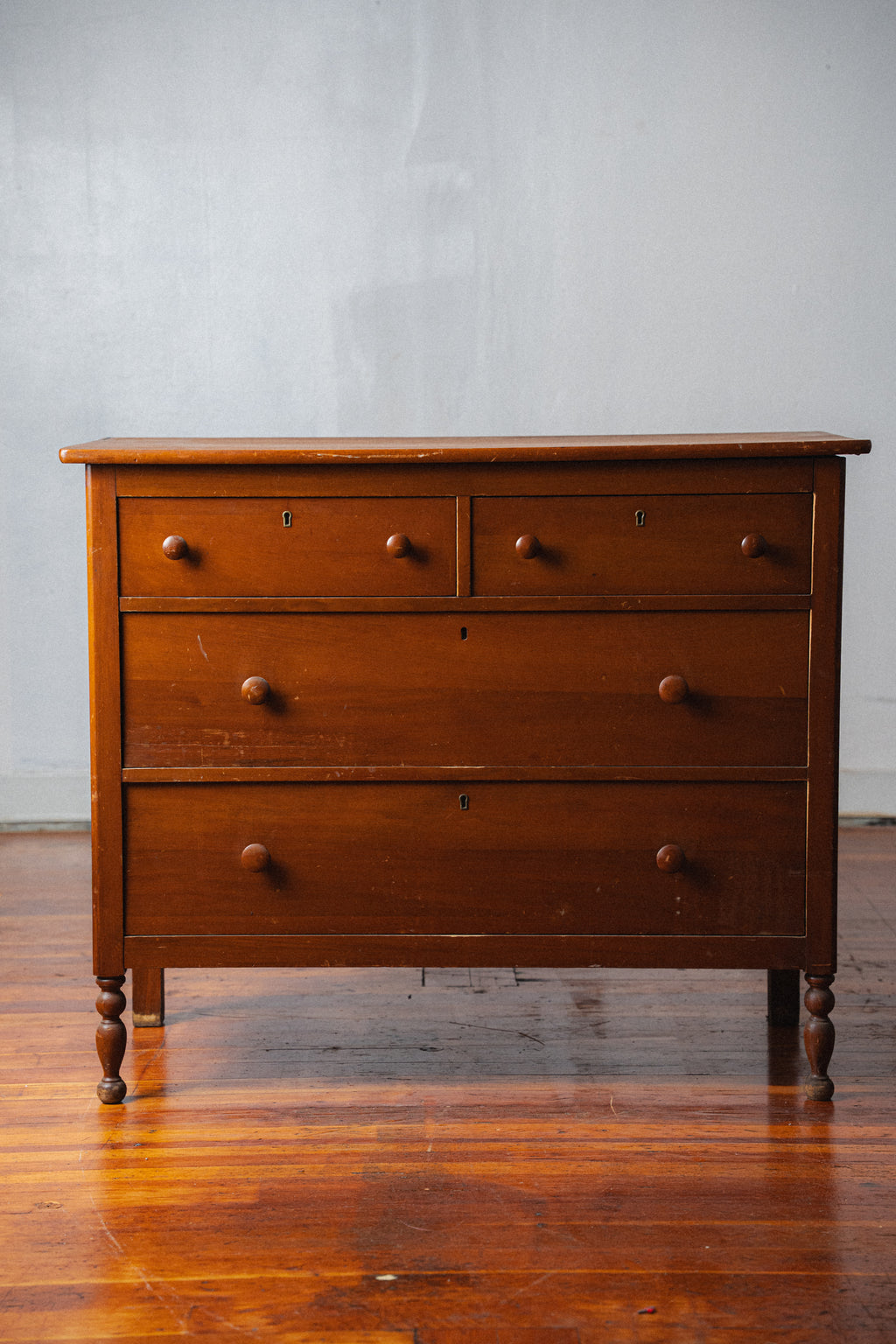 Antique American Walnut Dresser by Northern Furniture Co.