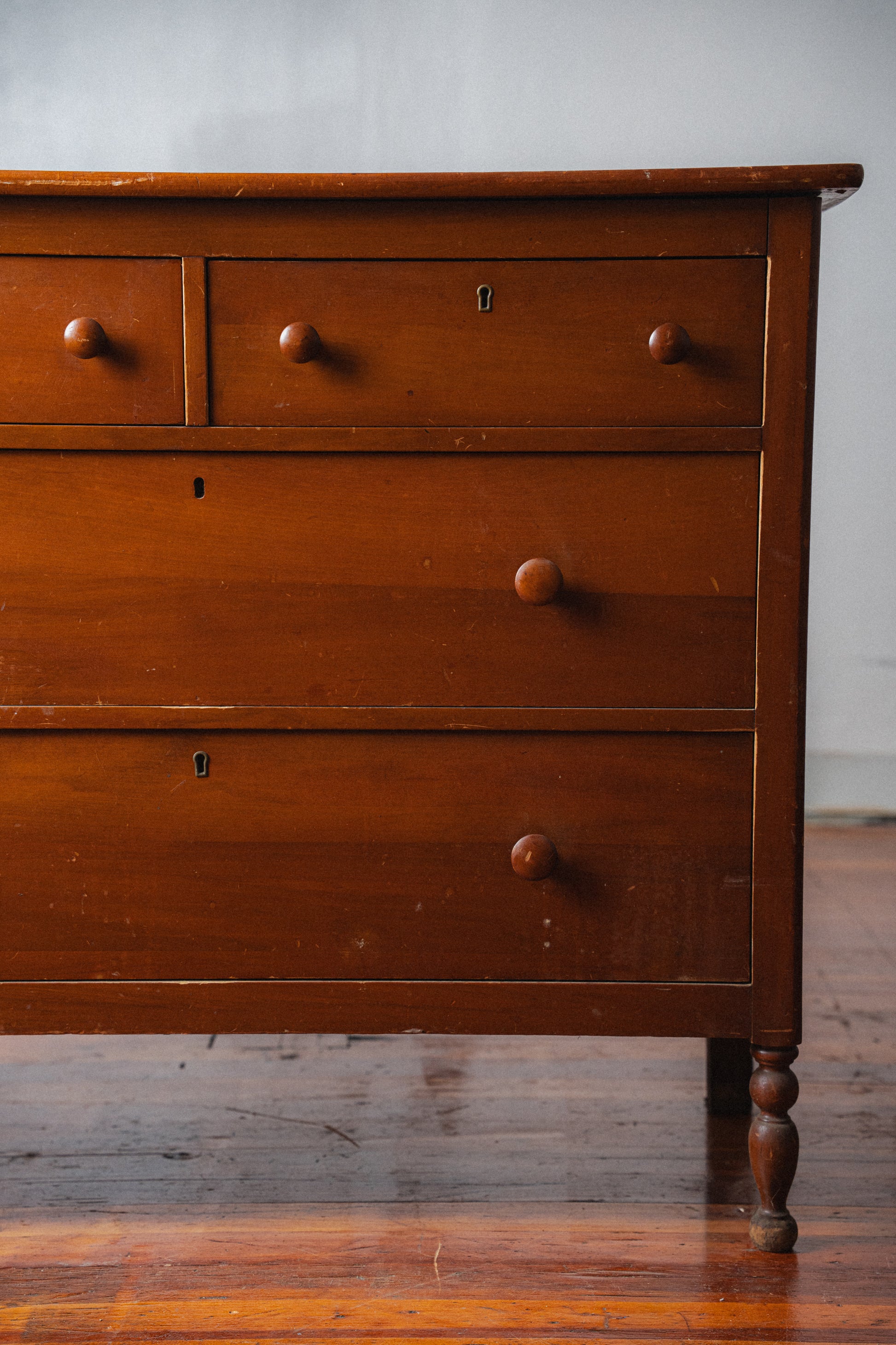 Antique American Walnut Dresser by Northern Furniture Co.