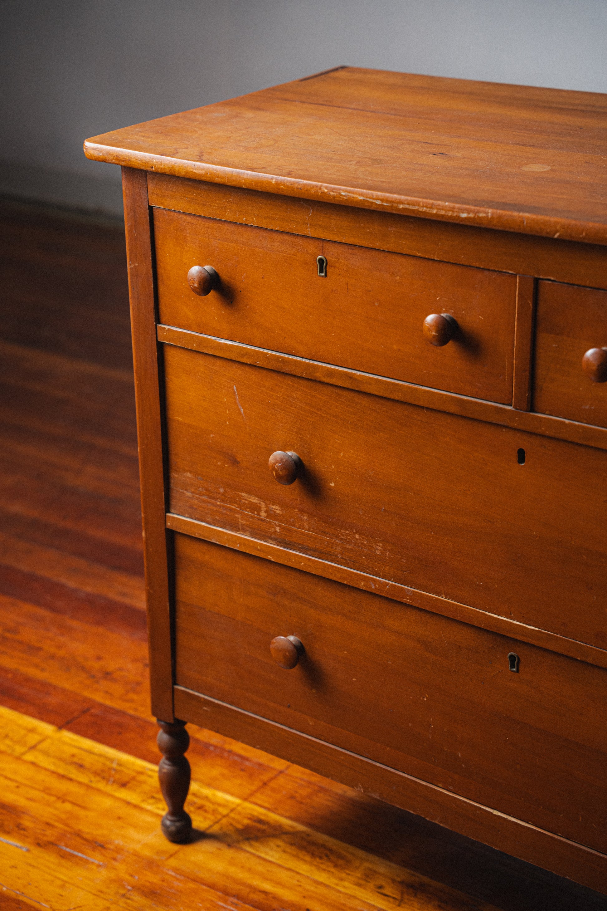 Antique American Walnut Dresser by Northern Furniture Co.