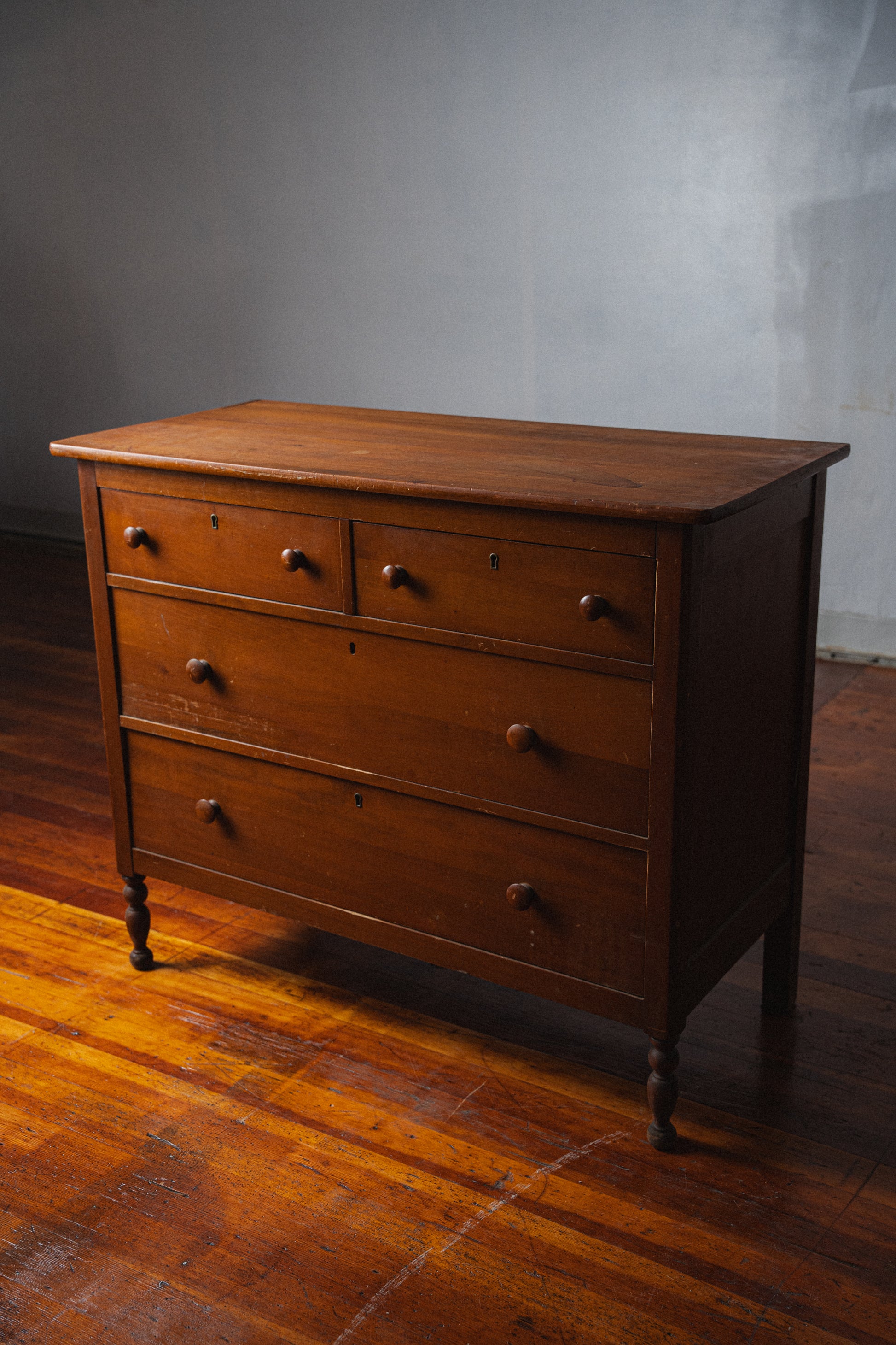 Antique American Walnut Dresser by Northern Furniture Co.