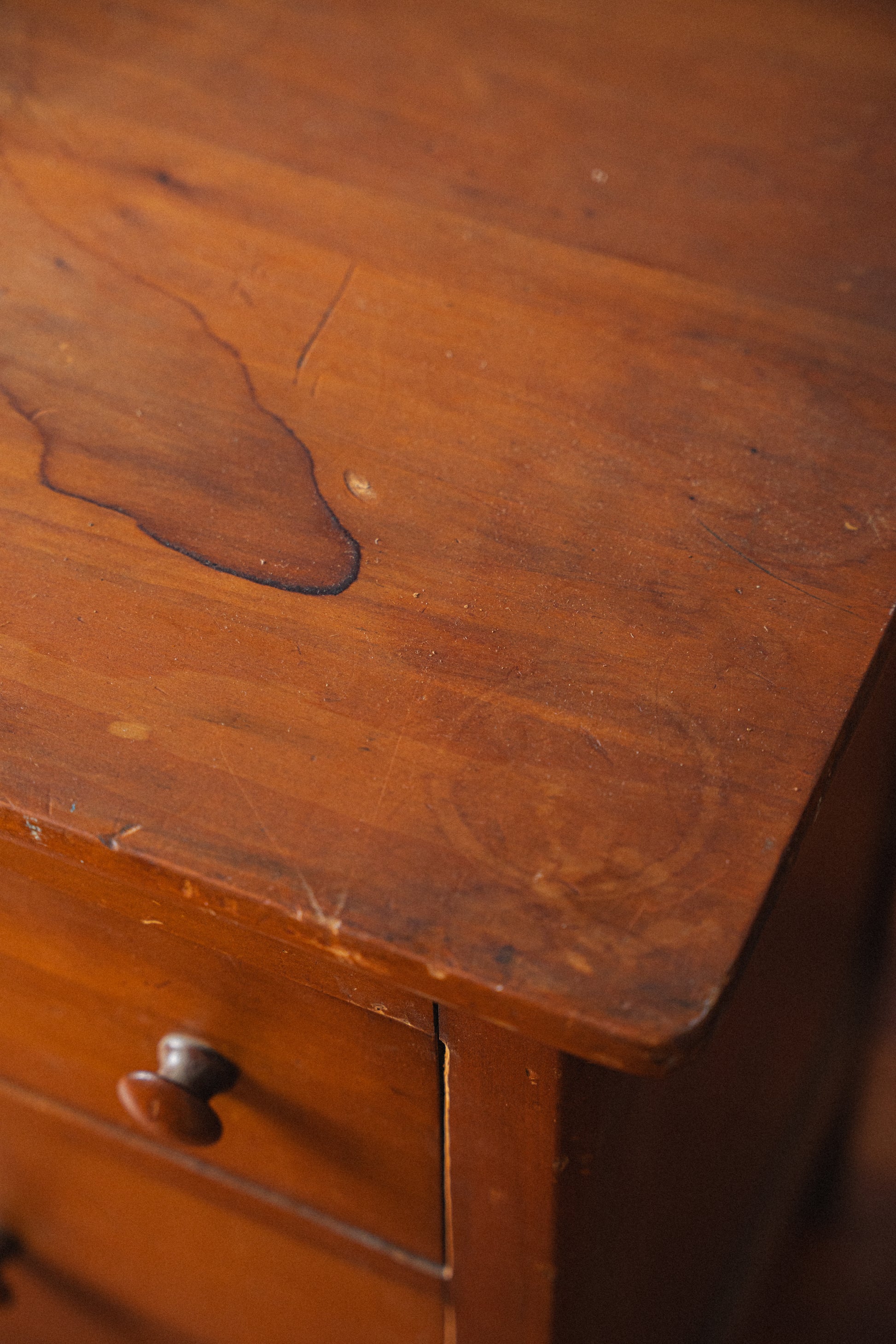 Antique American Walnut Dresser by Northern Furniture Co.