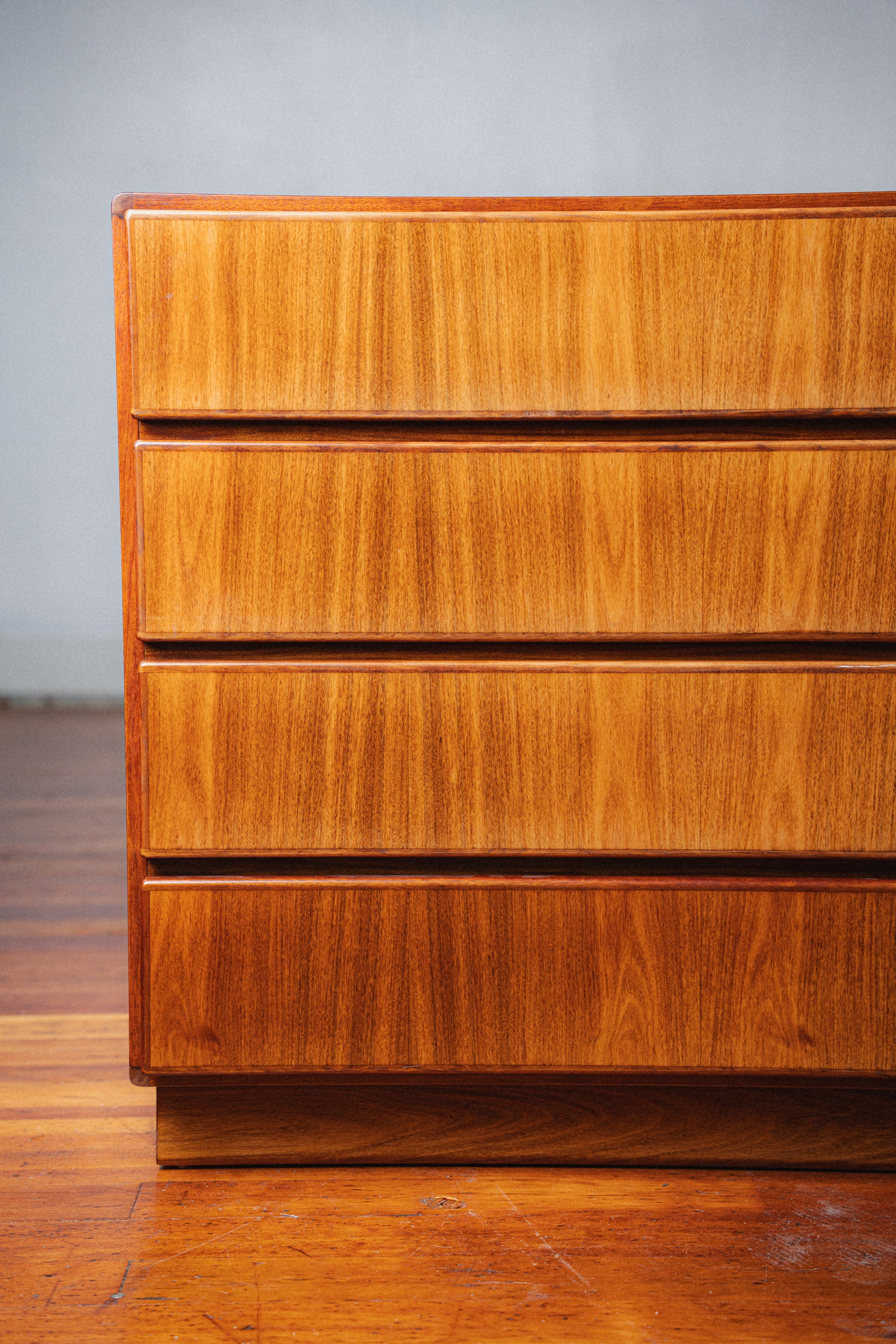 Rosewood 8-Drawer Dresser by Komfort, Denmark