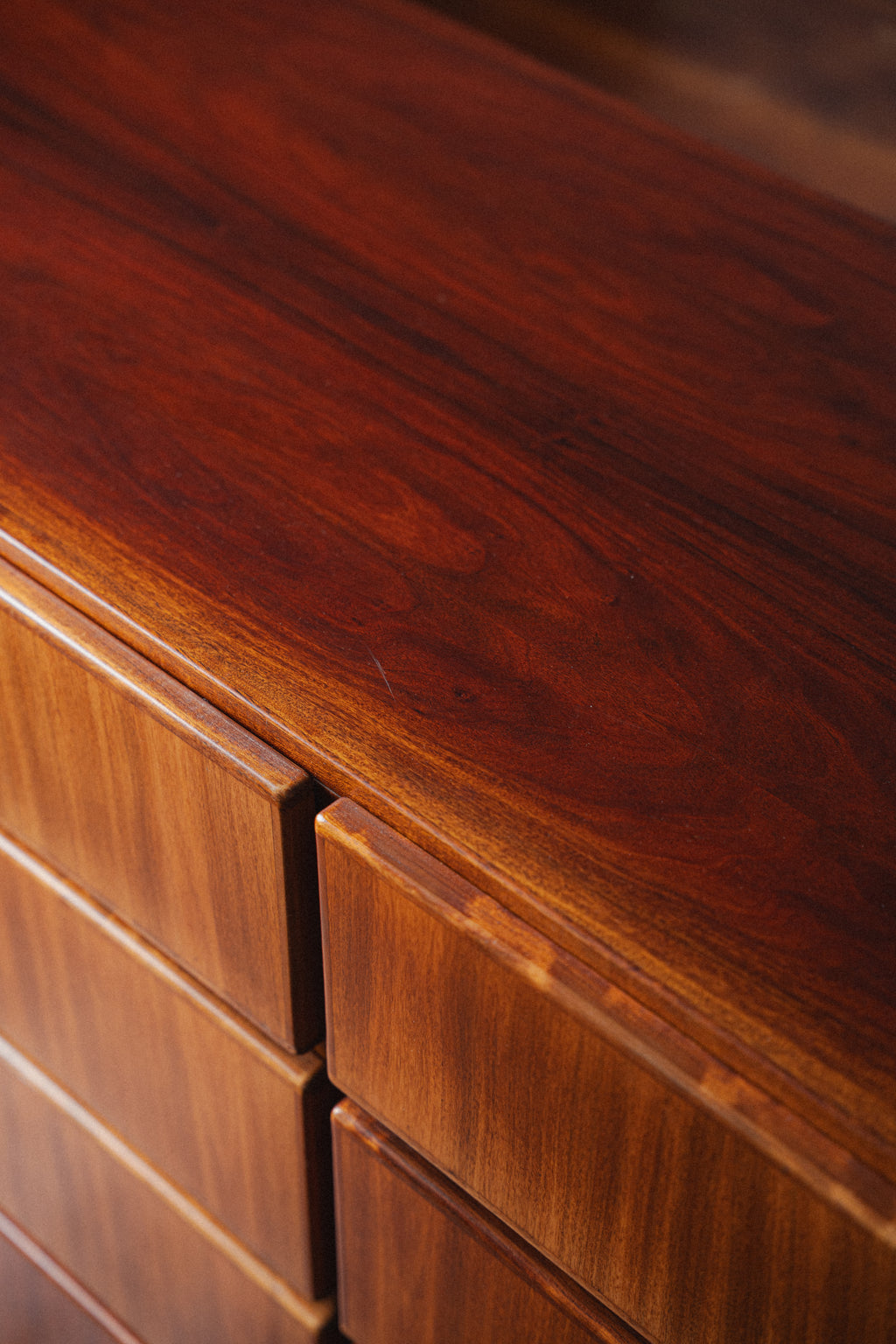 Rosewood 8-Drawer Dresser by Komfort, Denmark
