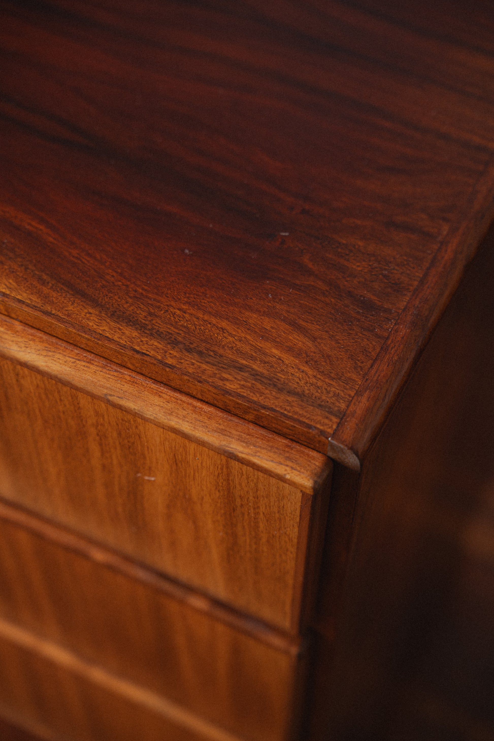 Rosewood 8-Drawer Dresser by Komfort, Denmark