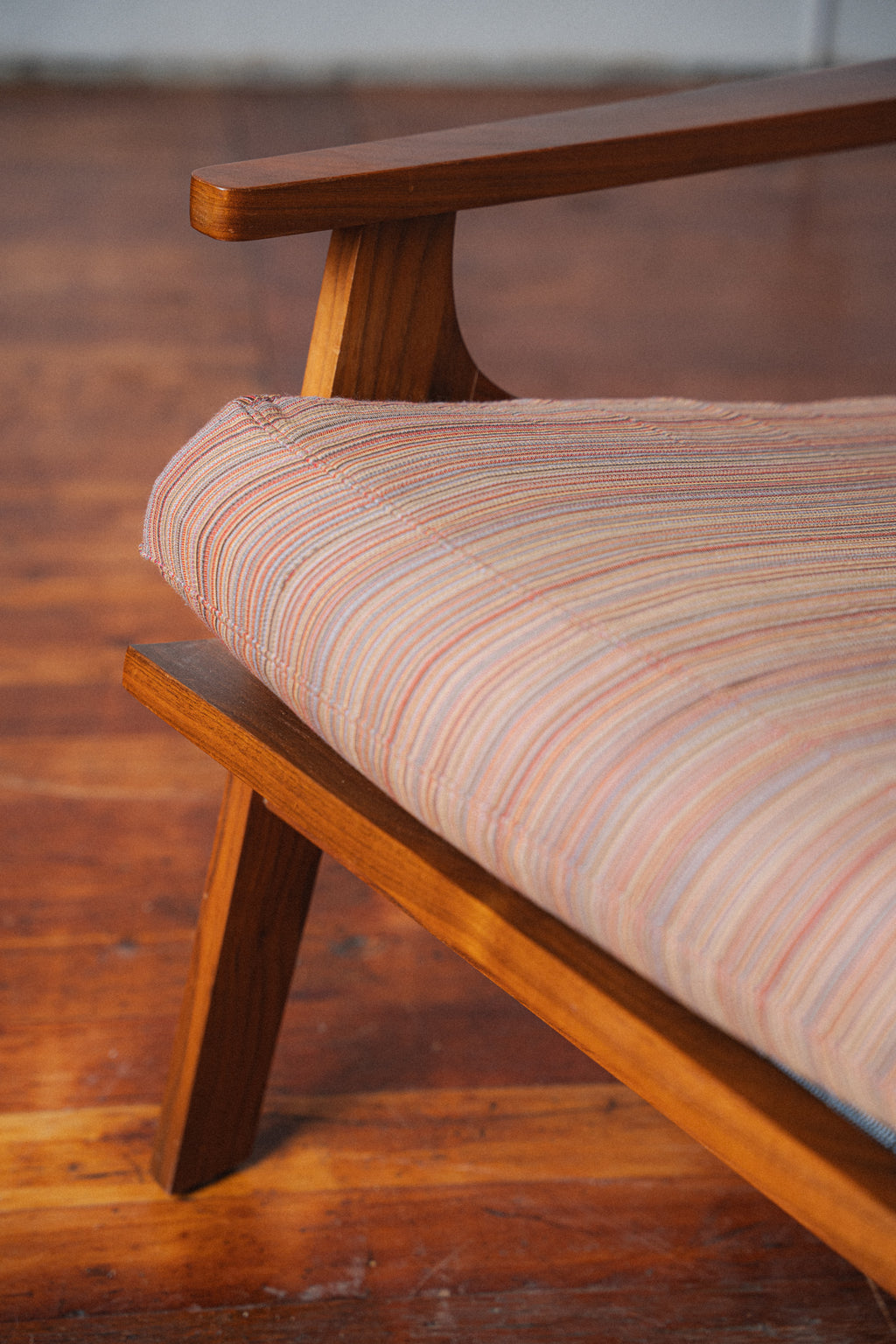 MCM Walnut Lounge Chair