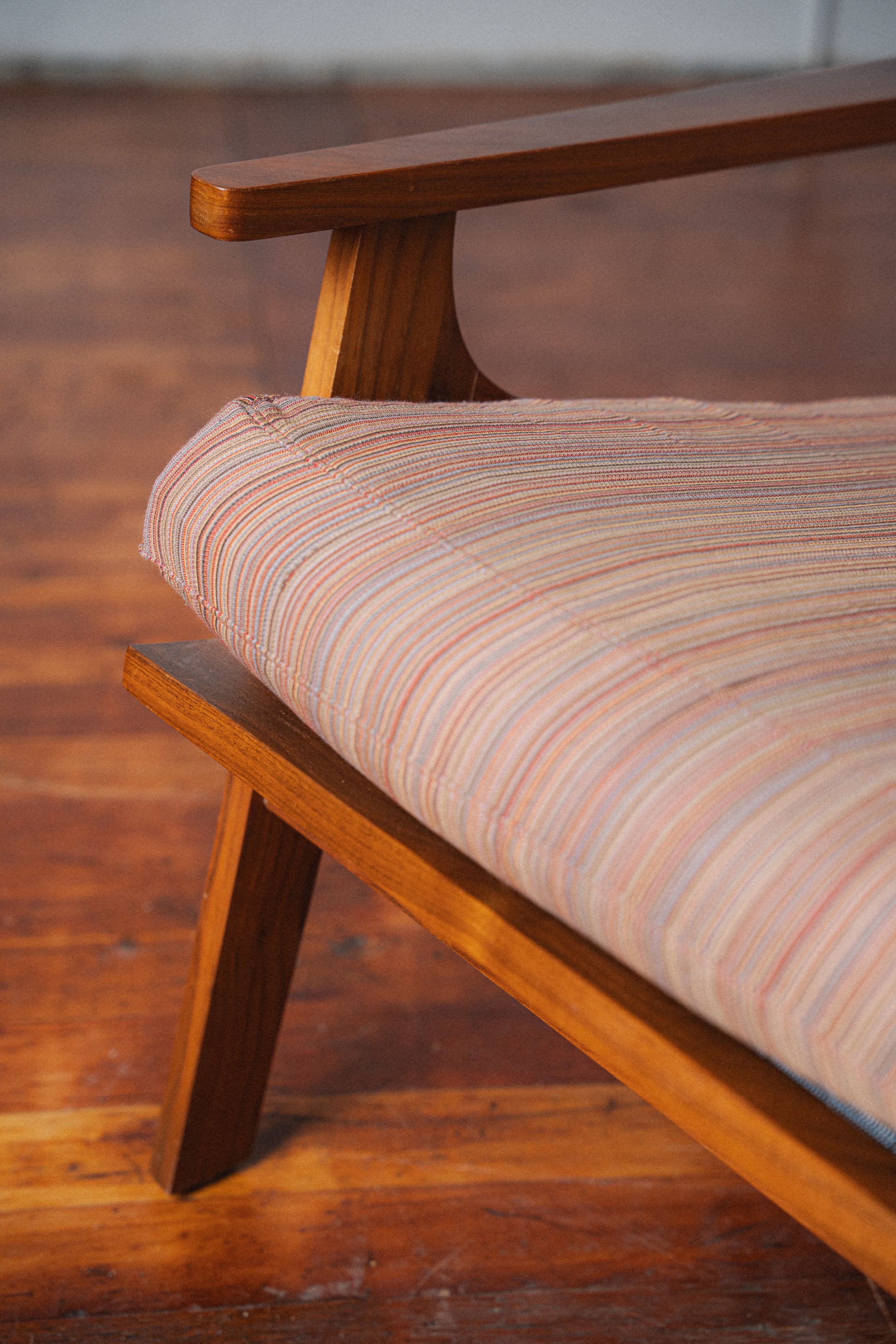 MCM Walnut Lounge Chair