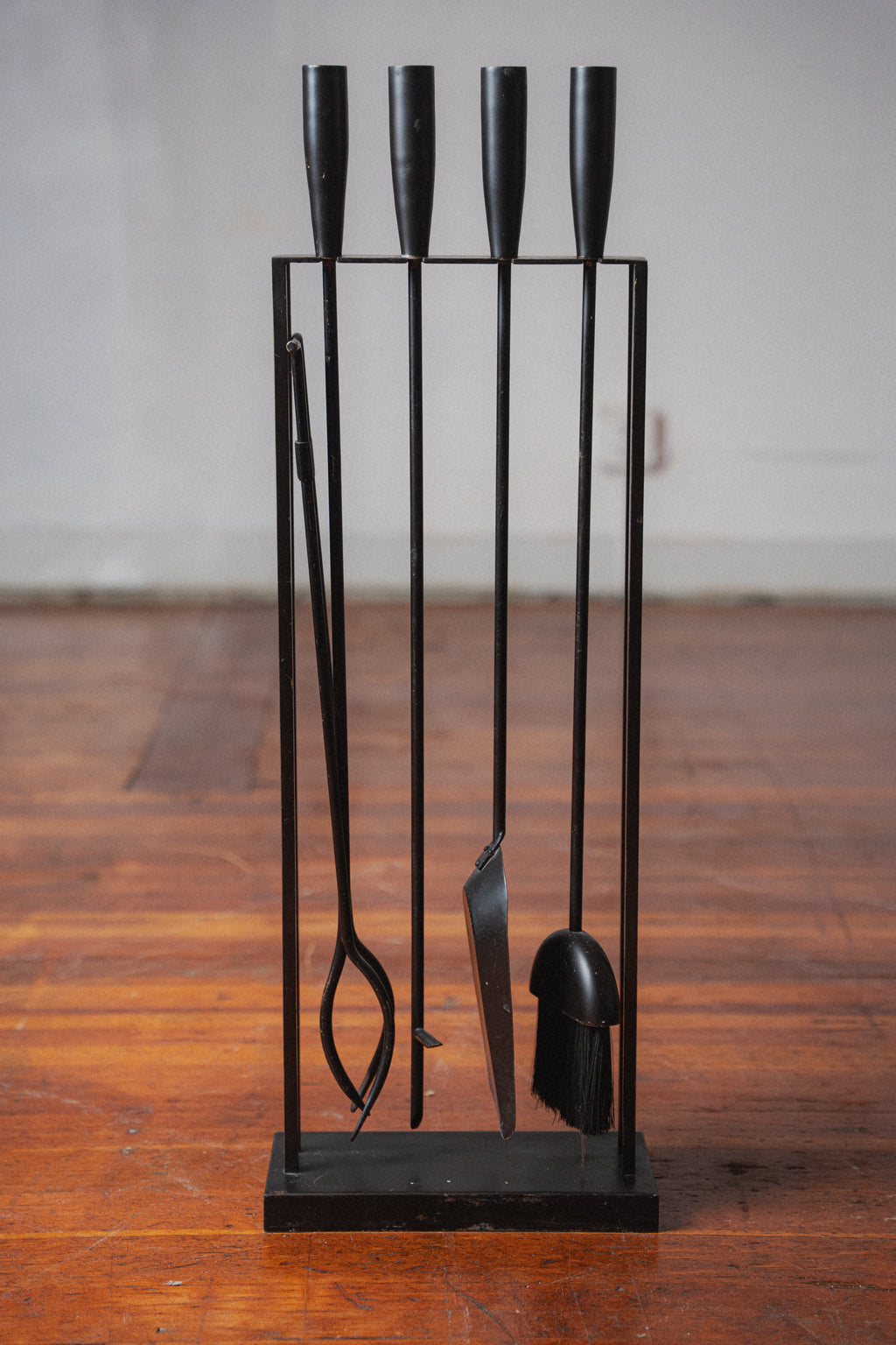 1960s Iron Fireplace Tool Set by Pilgrim Manufacturing