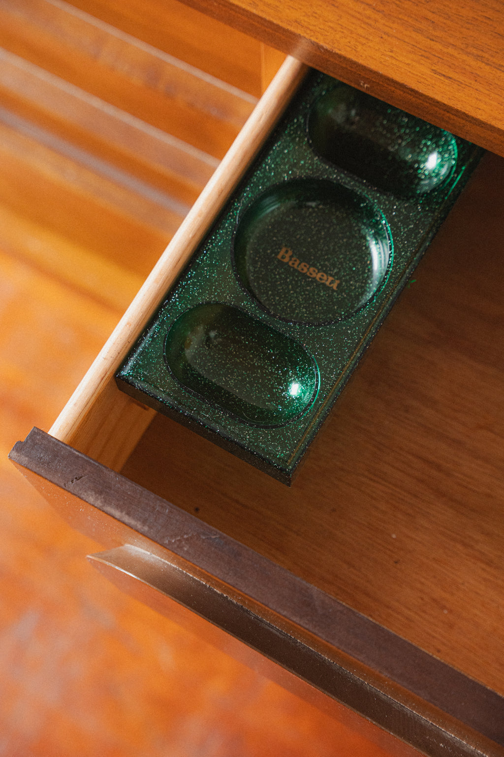 Bassett "Monterey" Walnut 9 Drawer Dresser by Leo Jiranek, 1963