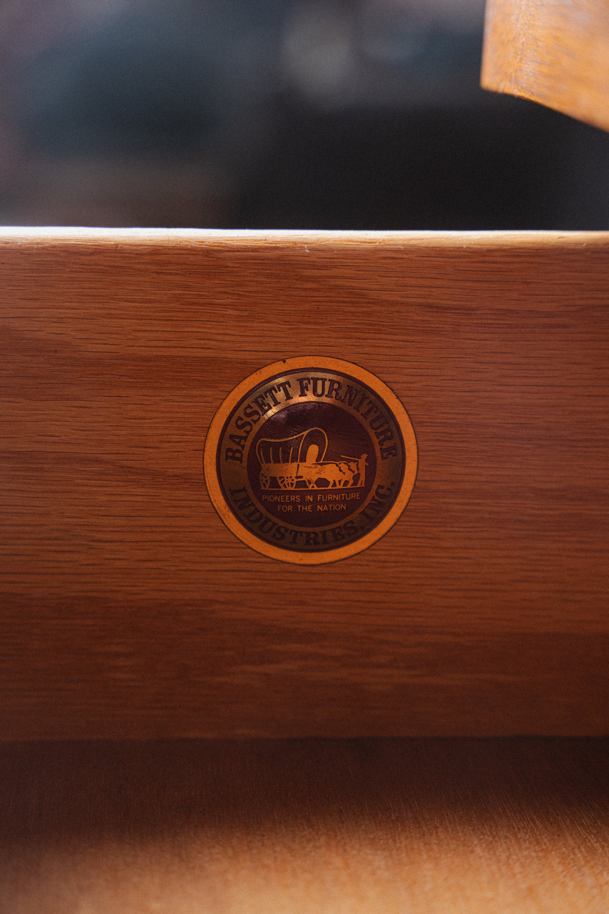 Bassett "Monterey" Walnut 9 Drawer Dresser by Leo Jiranek, 1963