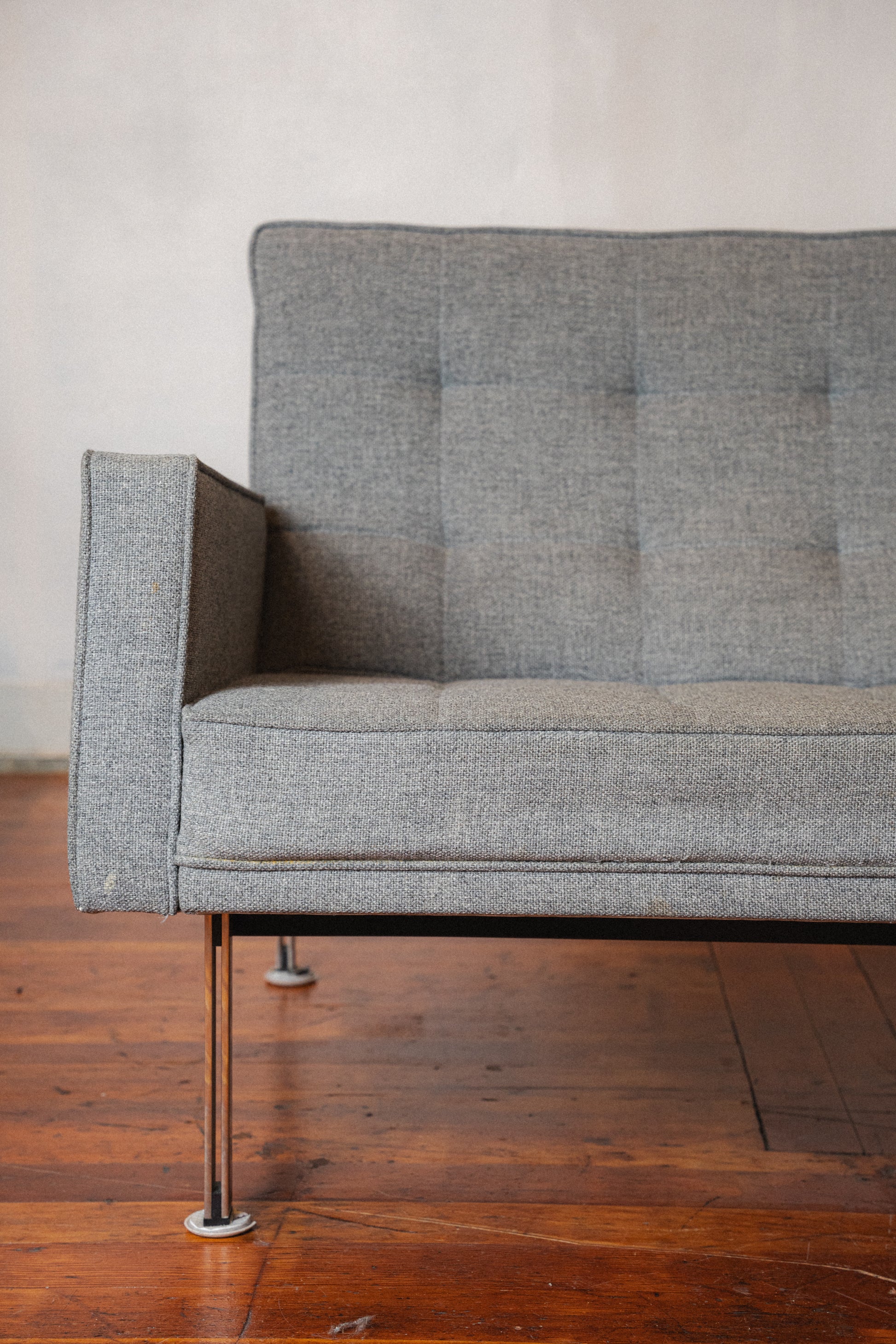 Florence Knoll Split Rail 3-Seat Arm Sofa by Modernica
