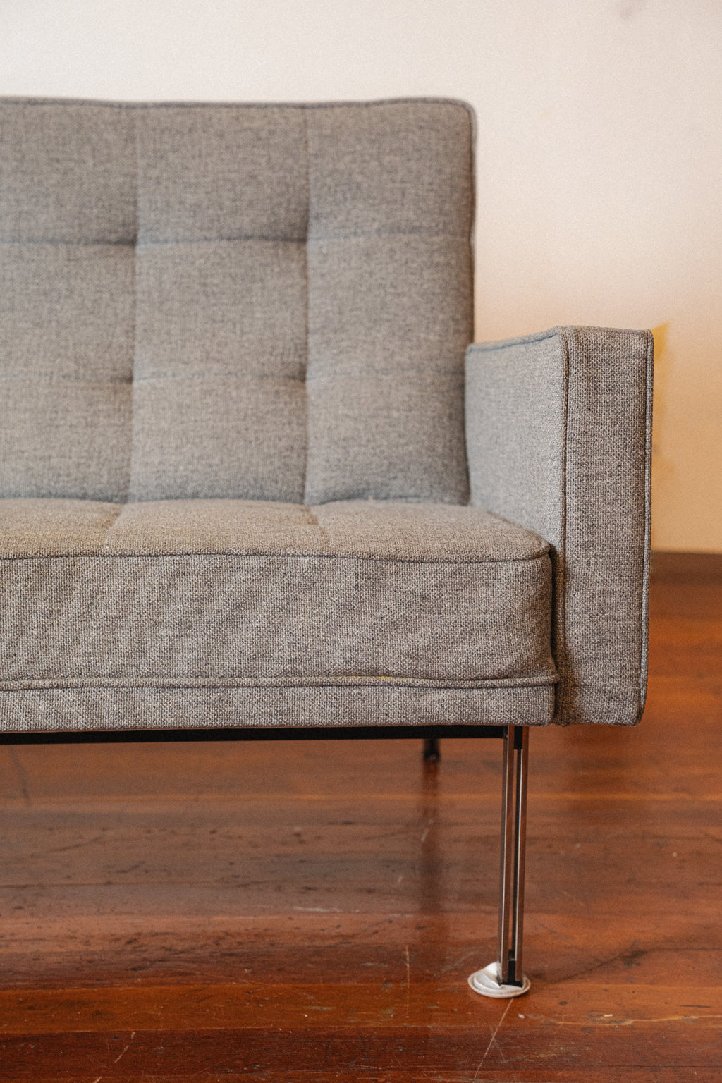 Florence Knoll Split Rail 3-Seat Arm Sofa by Modernica
