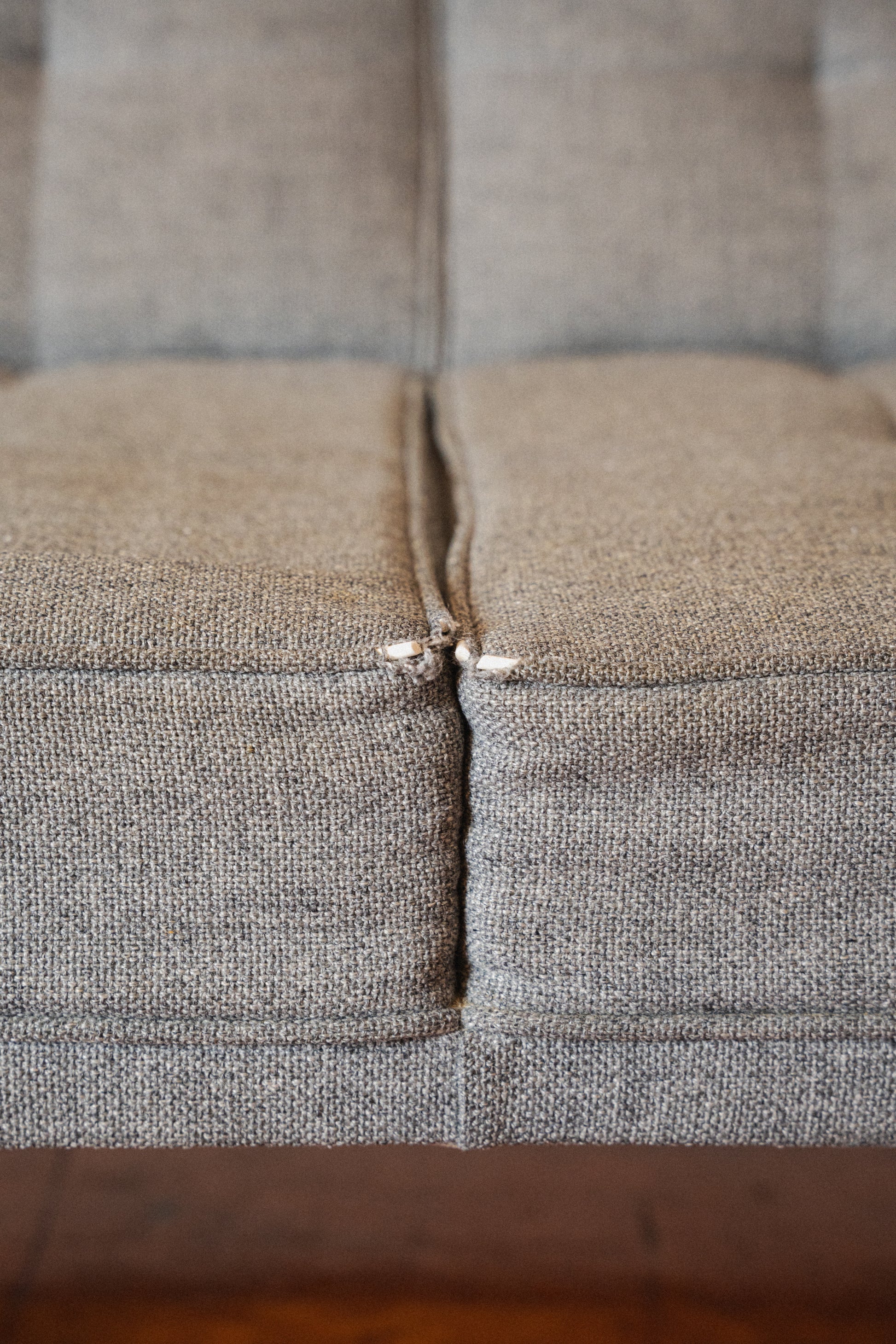 Florence Knoll Split Rail 3-Seat Arm Sofa by Modernica