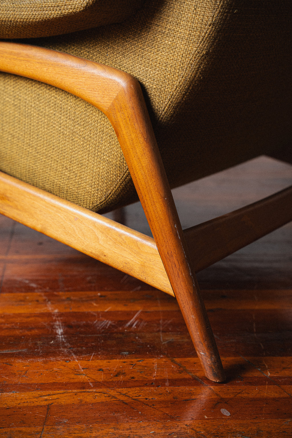 Custom Reupholstery Included: Folke Ohlsson for DUX "Profil" Lounge Chair