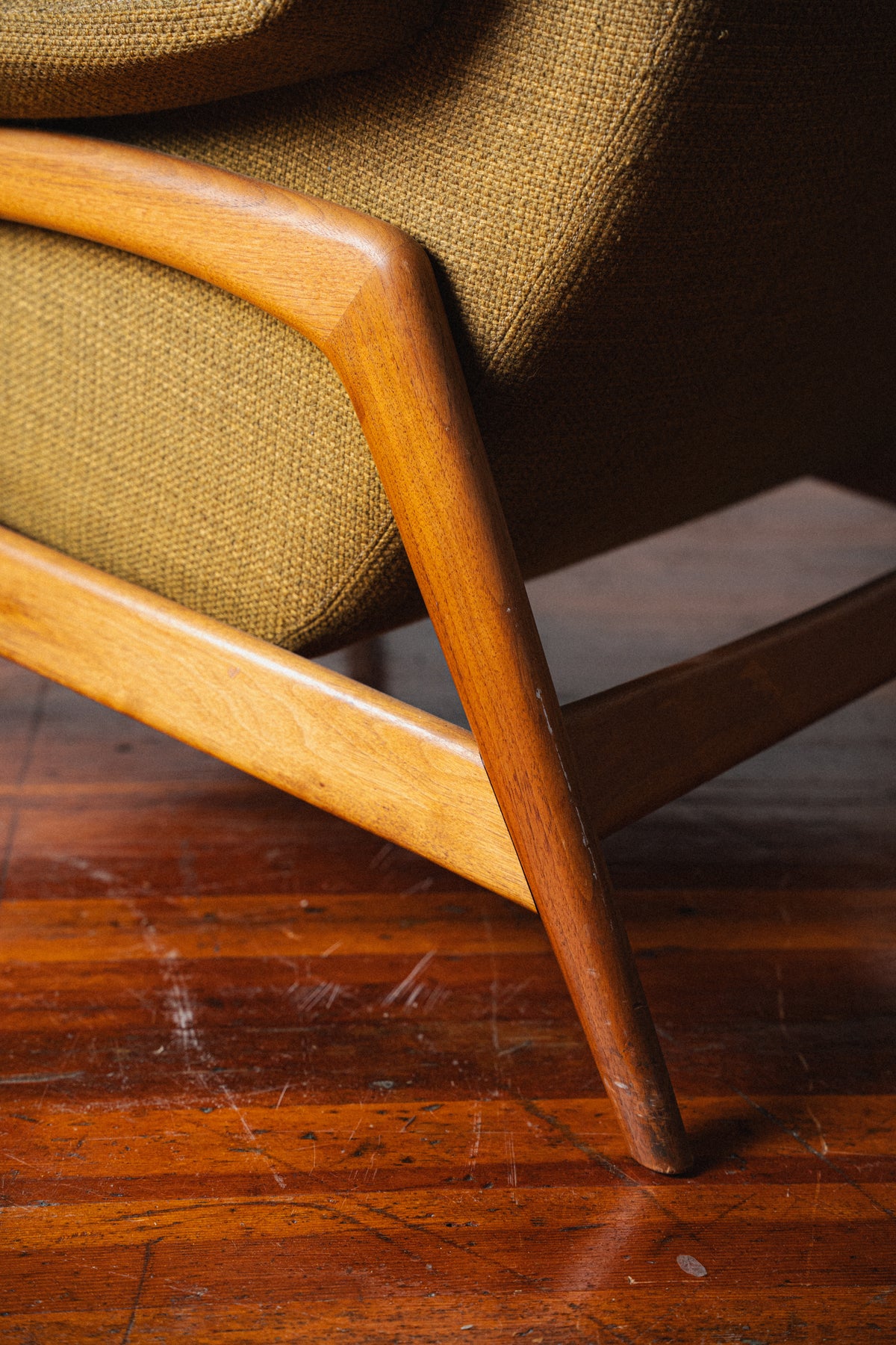 Custom Reupholstery Included: Folke Ohlsson for DUX "Profil" Lounge Chair