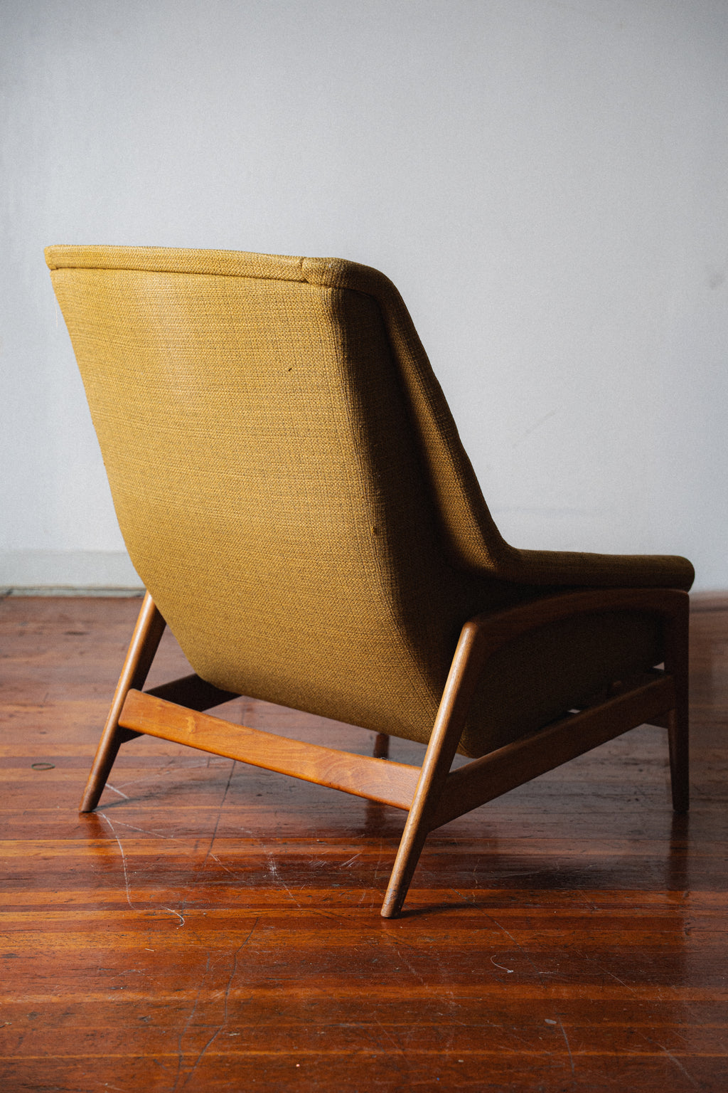 Custom Reupholstery Included: Folke Ohlsson for DUX "Profil" Lounge Chair