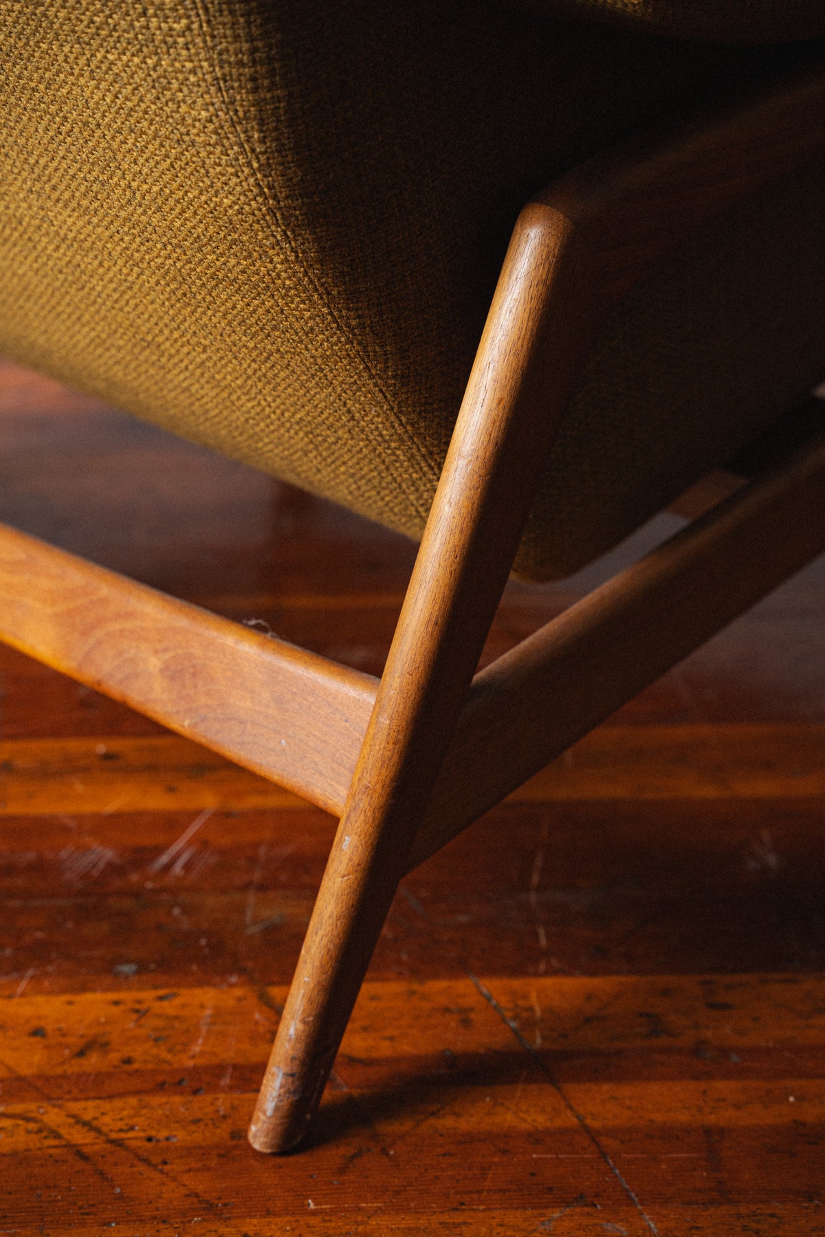 Custom Reupholstery Included: Folke Ohlsson for DUX "Profil" Lounge Chair
