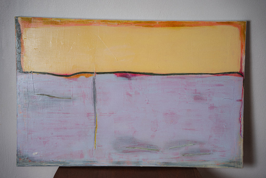"Rolling" By Morgan Cunningham, Oil on Canvas, 40 x 26.5"
