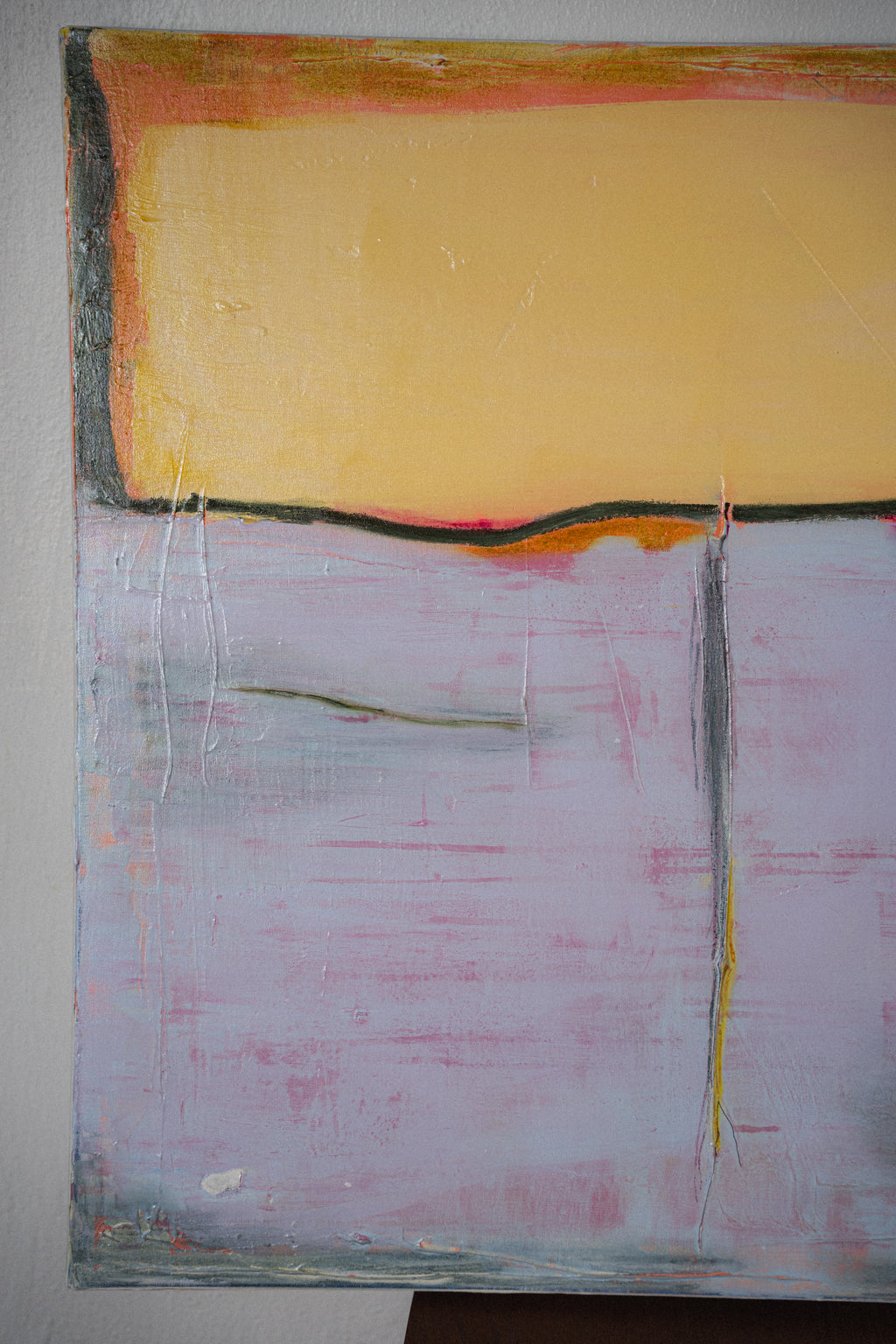 "Rolling" By Morgan Cunningham, Oil on Canvas, 40 x 26.5"