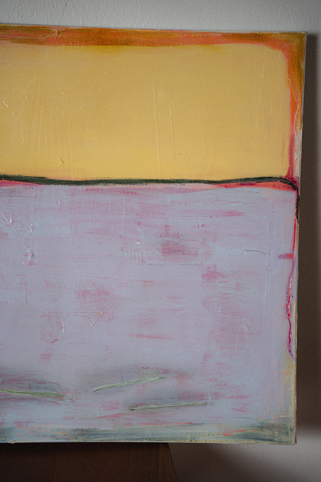 "Rolling" By Morgan Cunningham, Oil on Canvas, 40 x 26.5"