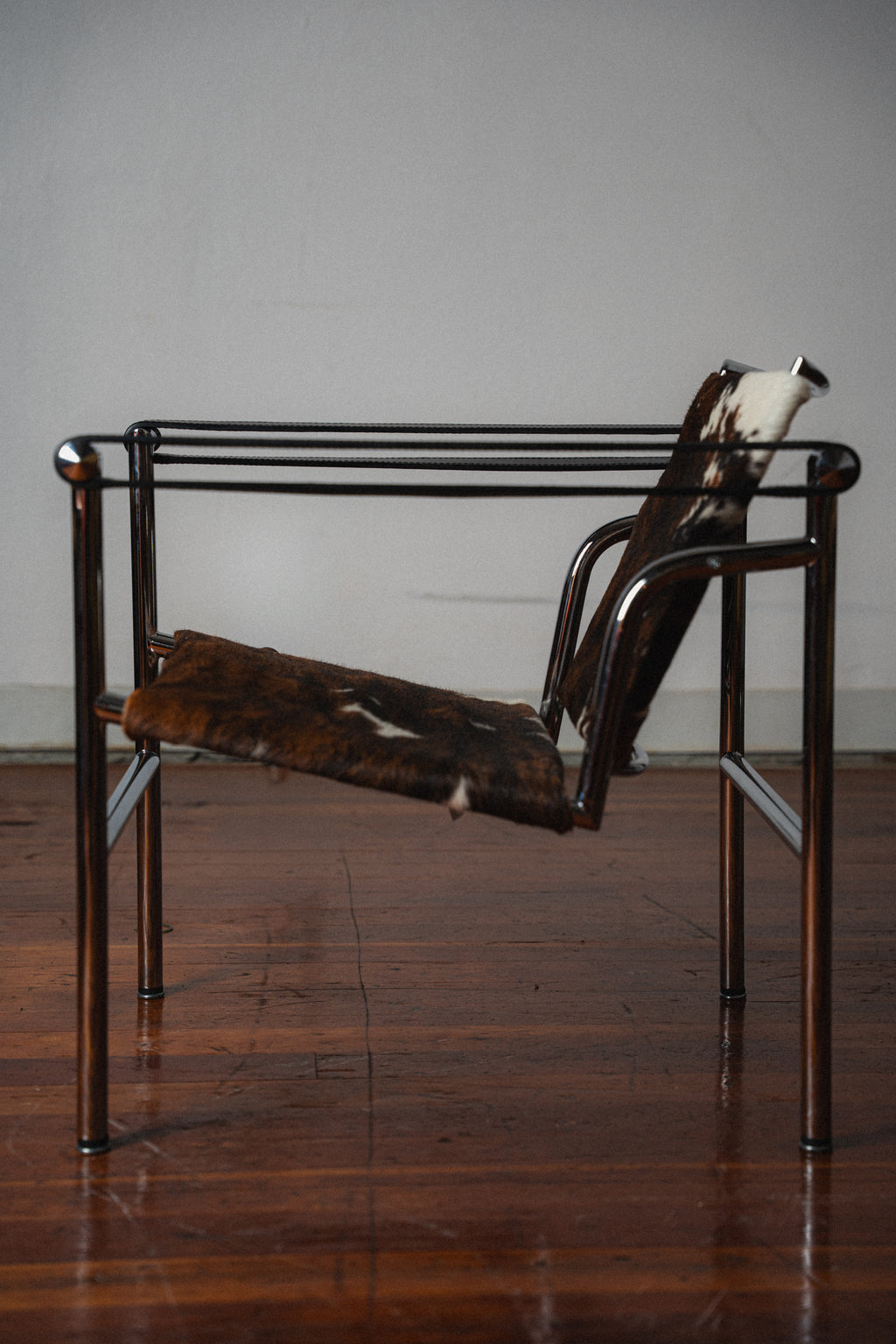 LC1 Chair in Cowhide by Le Corbusier for Cassina (2 Available)