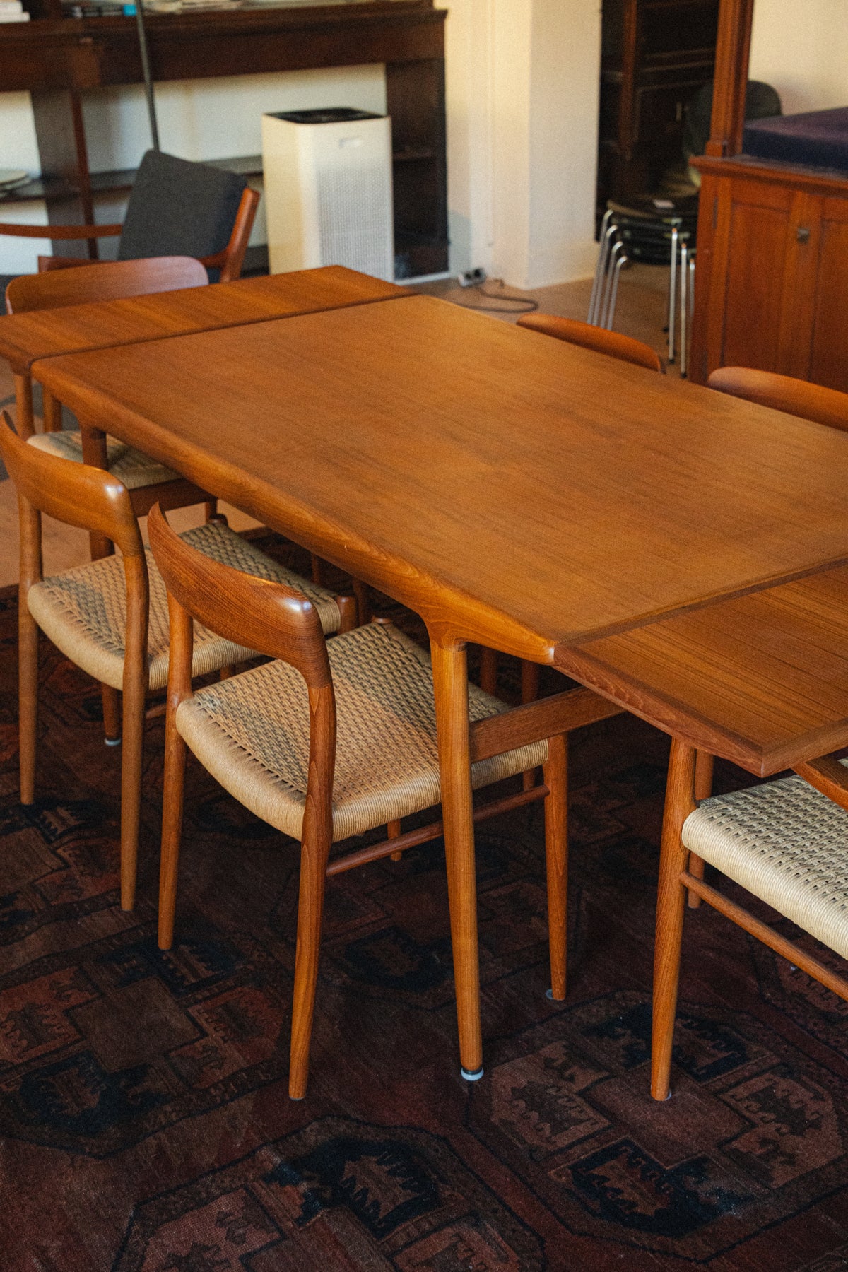 Danish Teak Dining Table by Johannes Andersen for Uldum Mobelfabrik