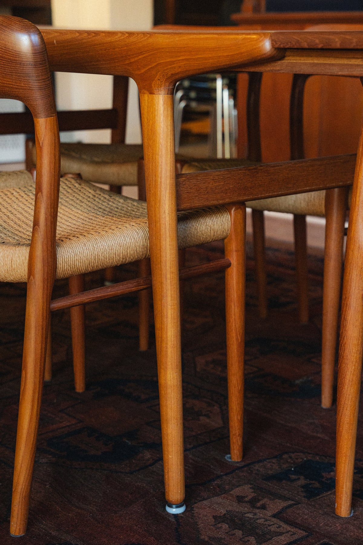 Danish Teak Dining Table by Johannes Andersen for Uldum Mobelfabrik