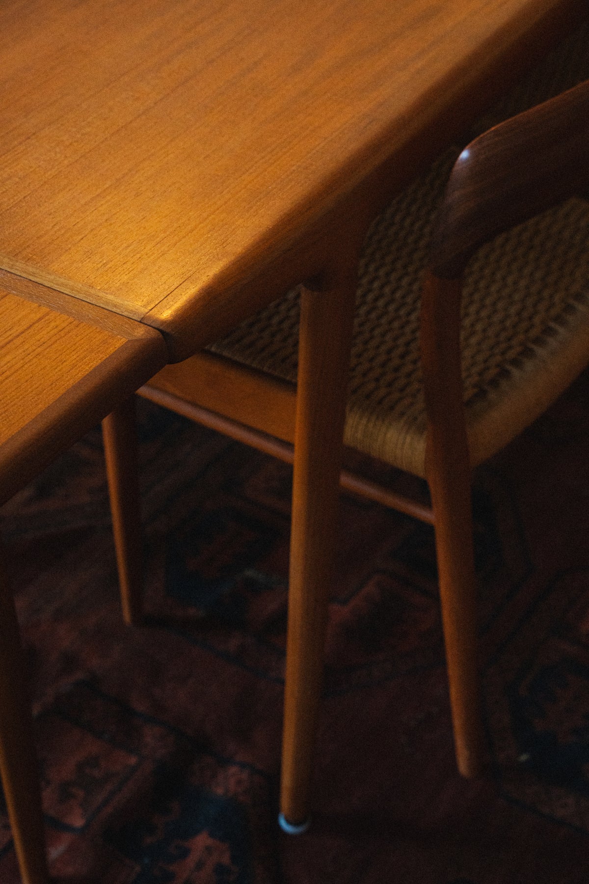 Danish Teak Dining Table by Johannes Andersen for Uldum Mobelfabrik
