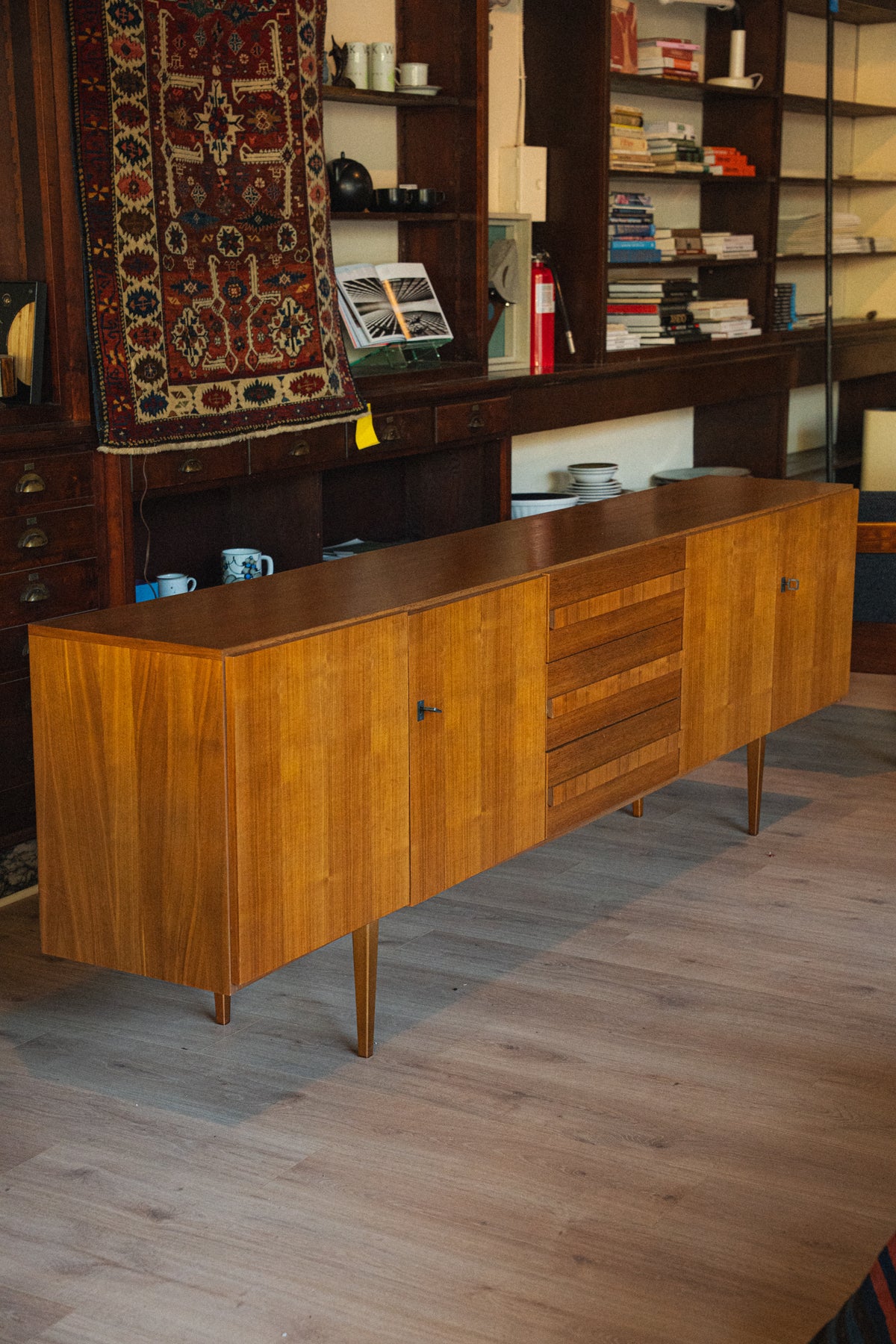 German Teak Credenza by Großversandhaus Quelle
