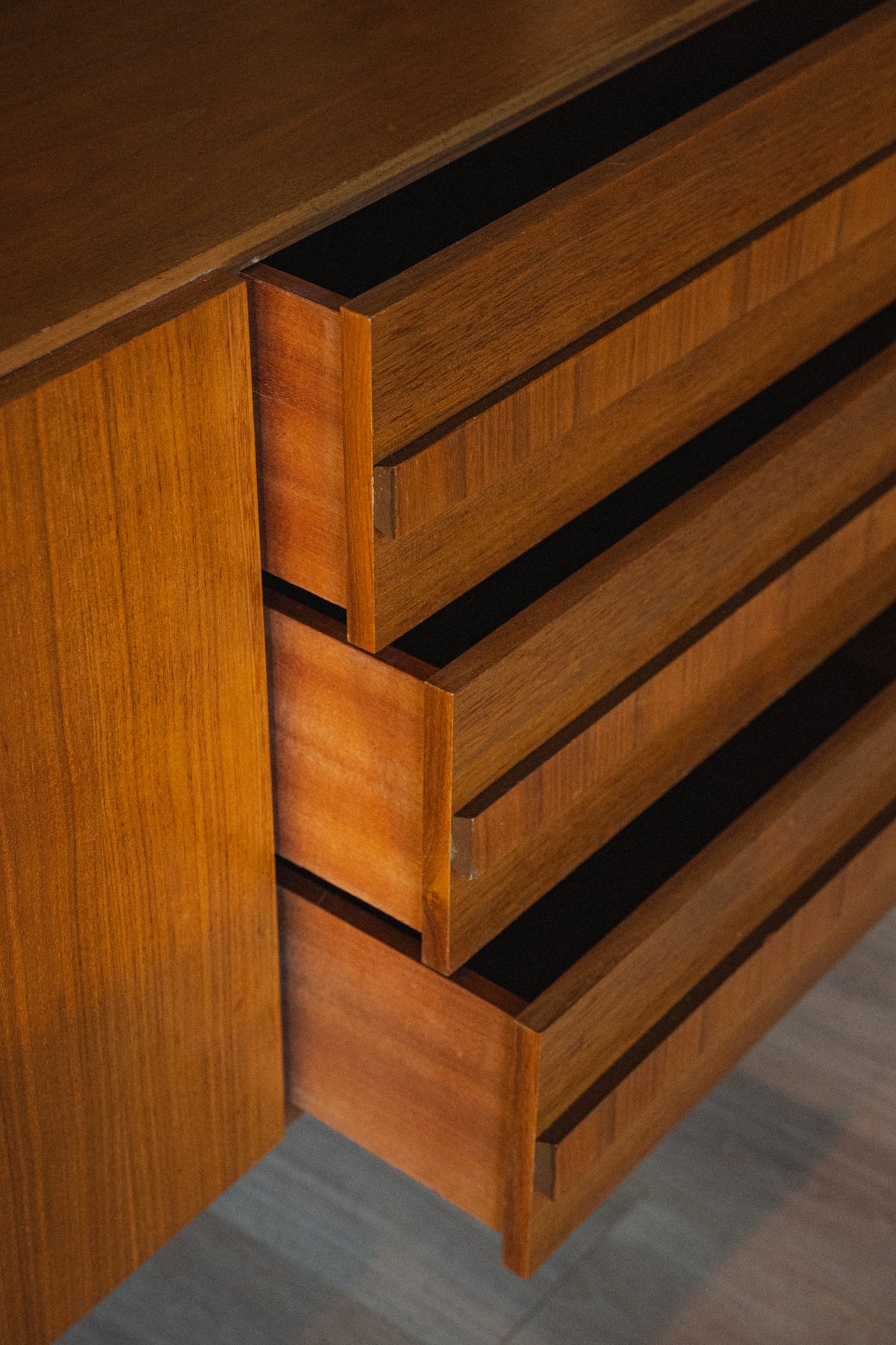 German Teak Credenza by Großversandhaus Quelle
