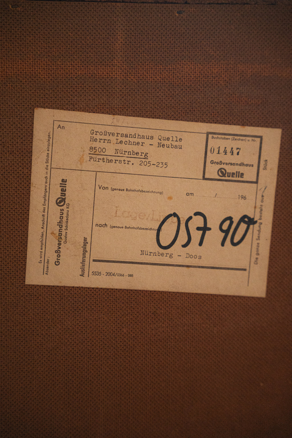 German Teak Credenza by Großversandhaus Quelle