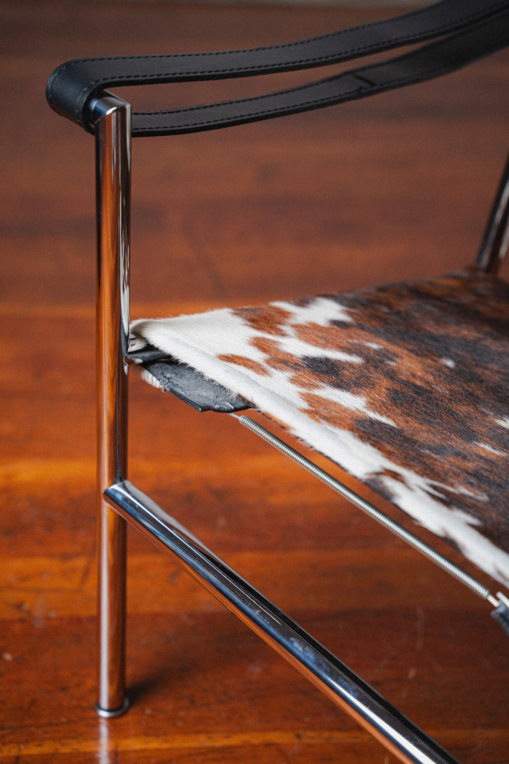 LC1 "Basculant" Chair in Cowhide by Le Corbusier for Cassina
