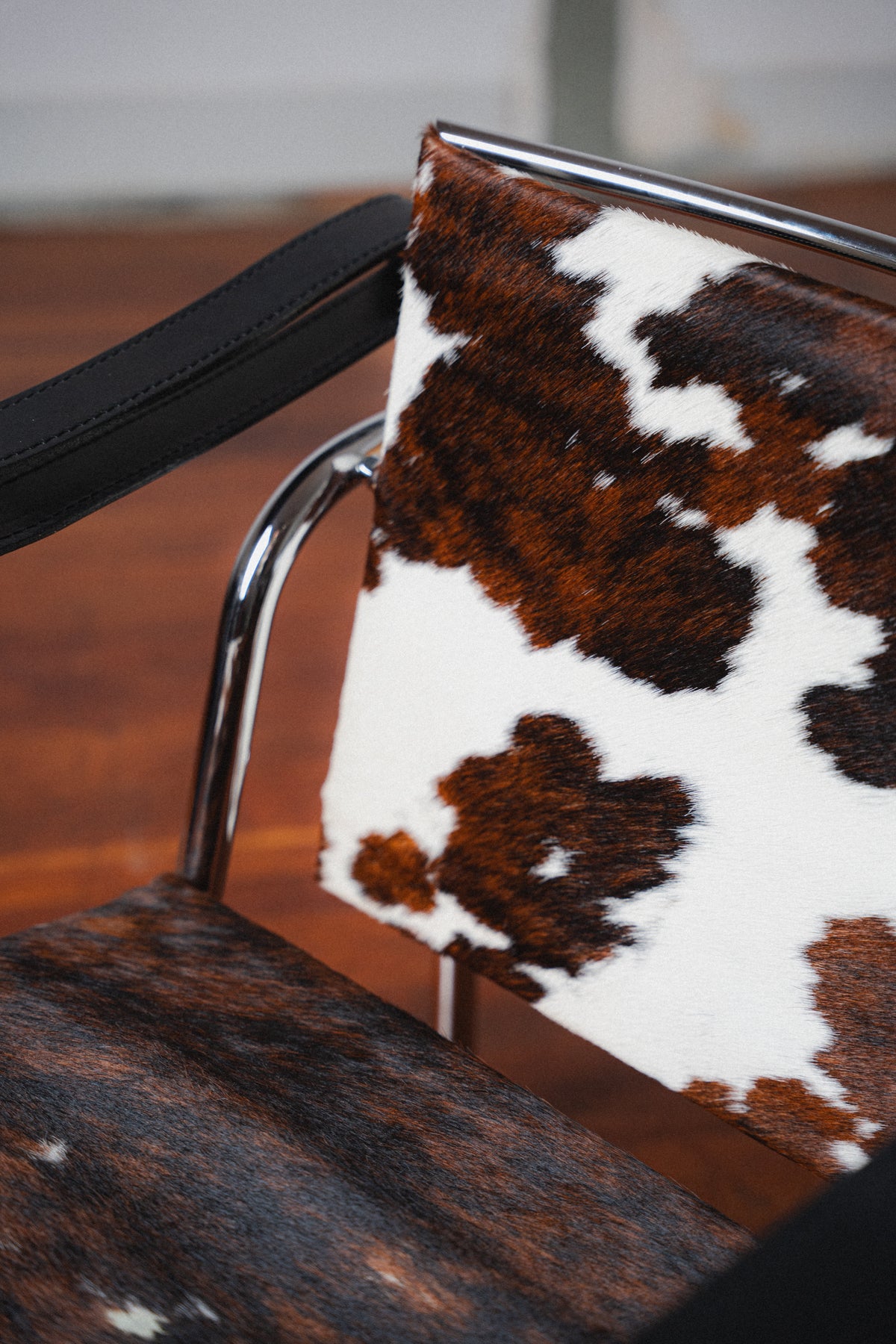 LC1 "Basculant" Chair in Cowhide by Le Corbusier for Cassina