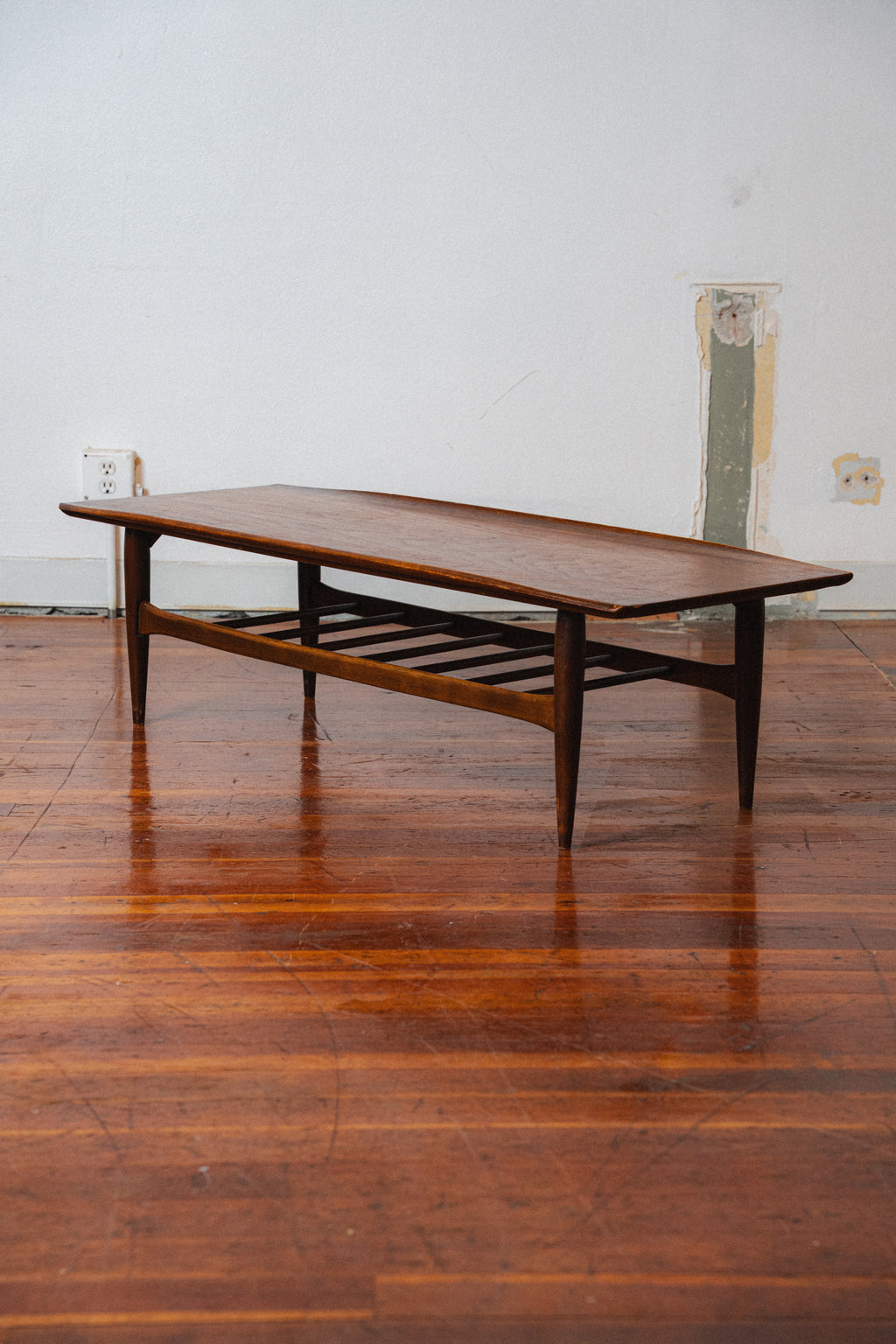 Bassett Surfboard Coffee Table, 1960s