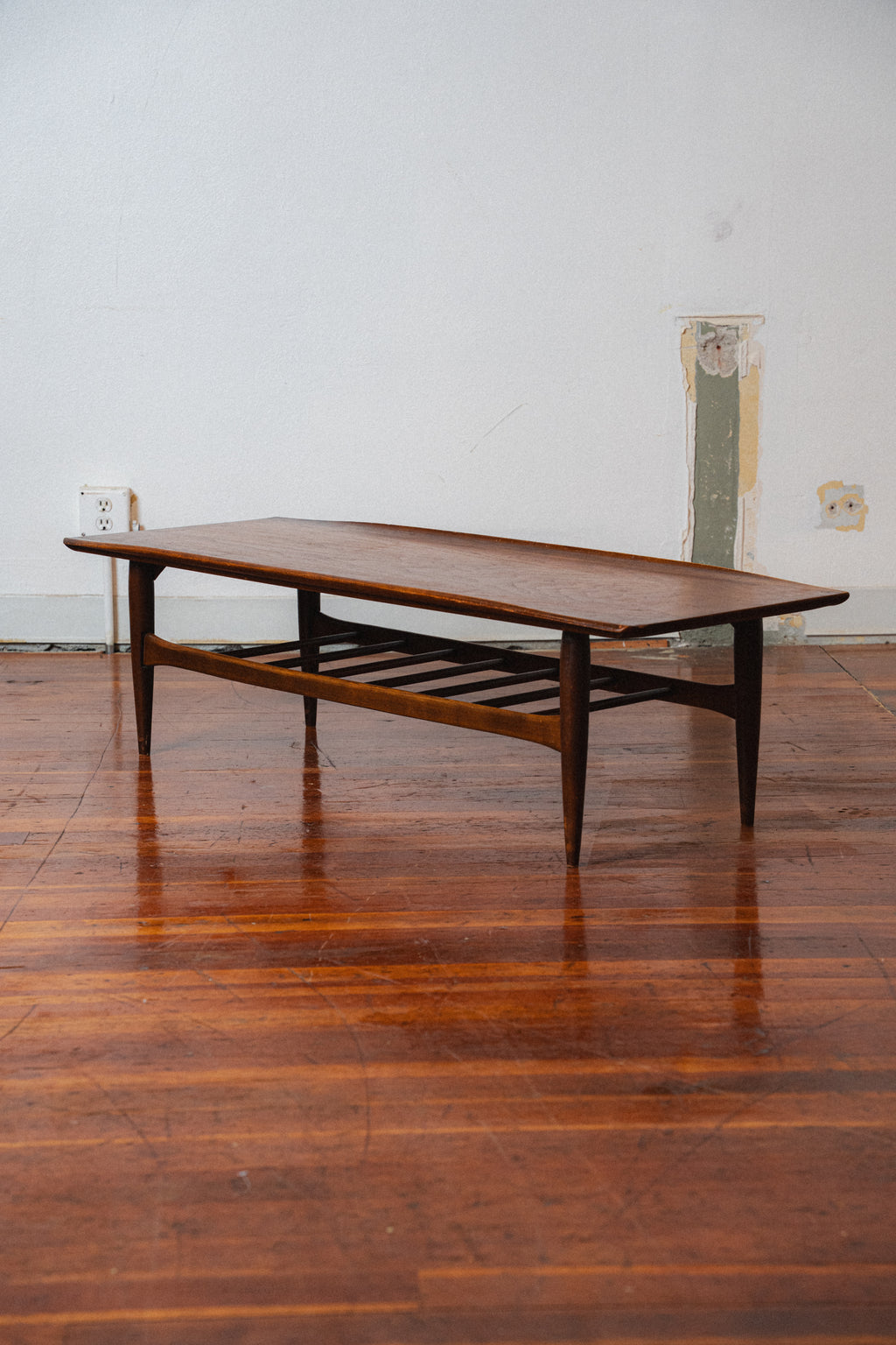 Bassett Surfboard Coffee Table, 1960s