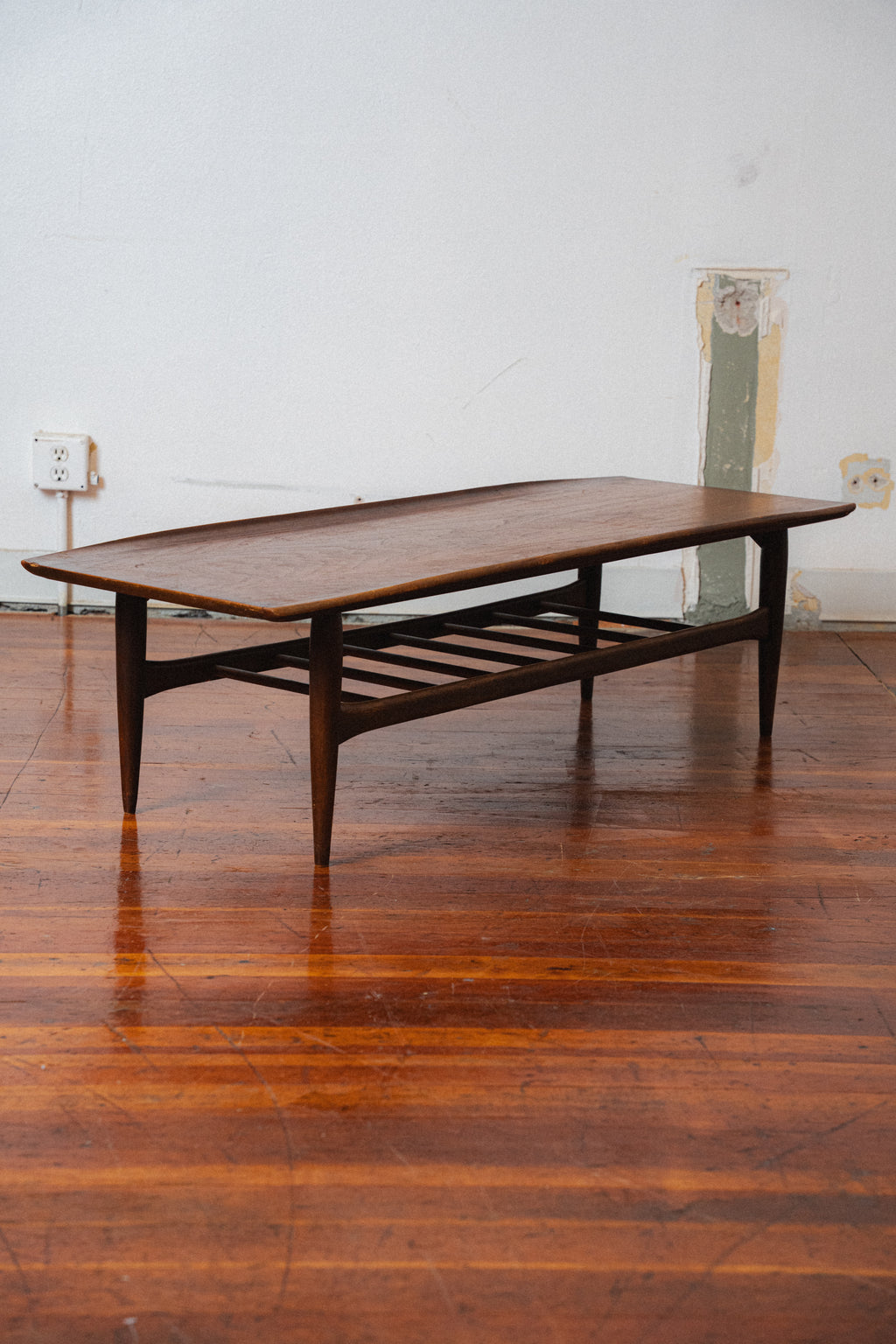 Bassett Surfboard Coffee Table, 1960s