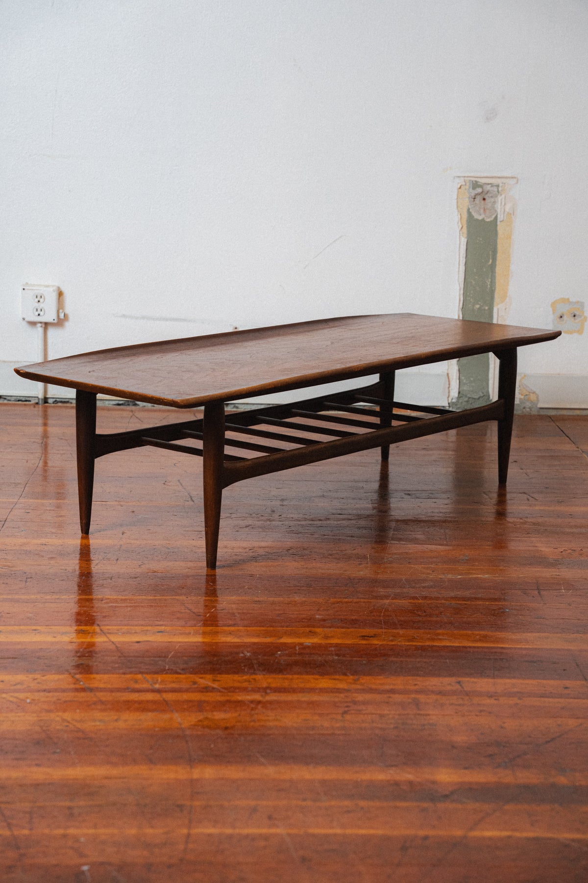 Bassett Surfboard Coffee Table, 1960s