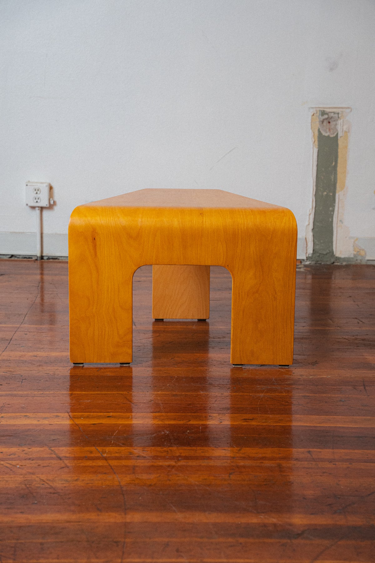 Beech Side Table by Ekornes, Norway