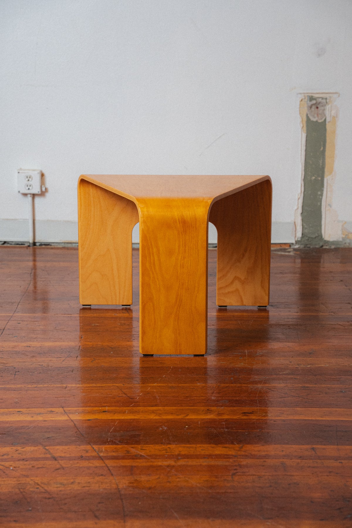 Beech Side Table by Ekornes, Norway