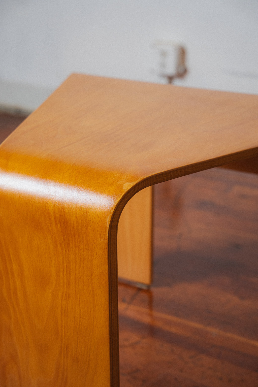 Beech Side Table by Ekornes, Norway