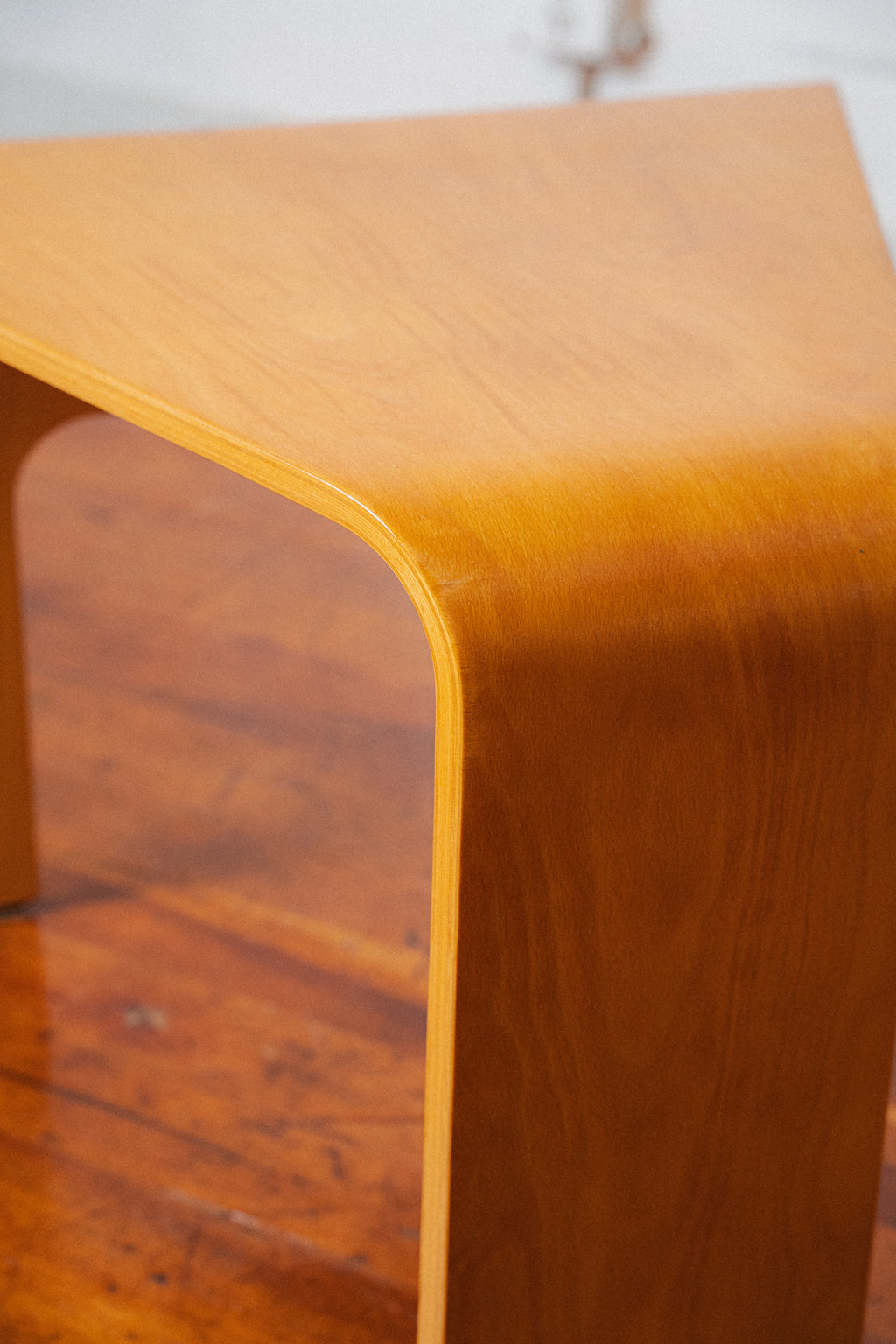 Beech Side Table by Ekornes, Norway