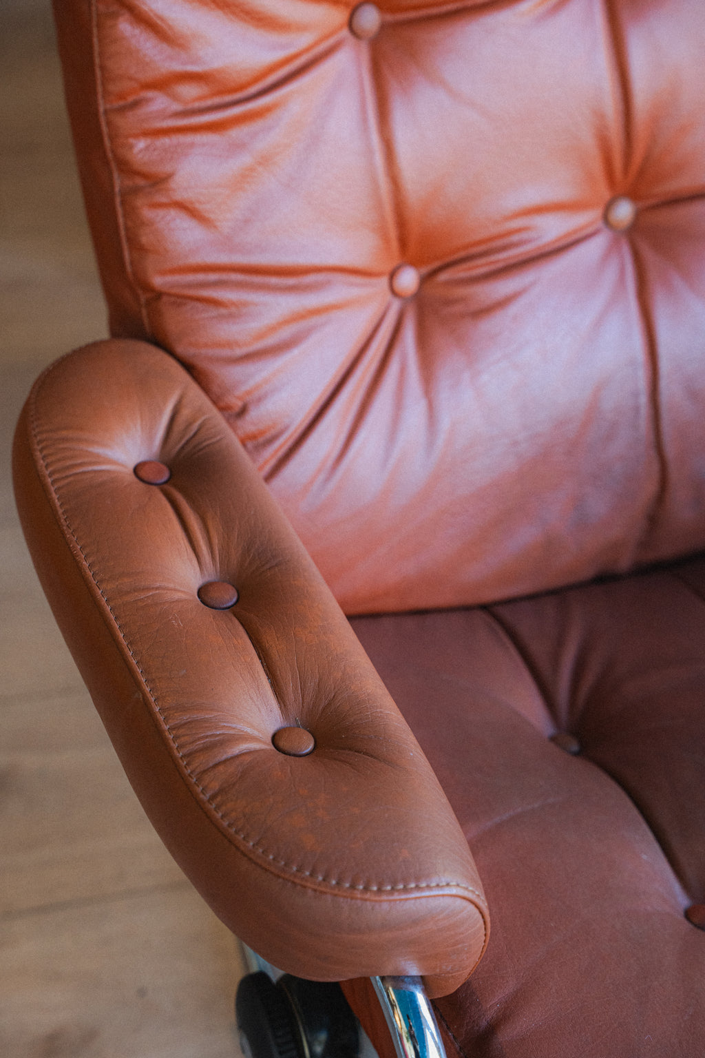 Ekornes Stressless Lounge Chair w/ Ottoman, Norway