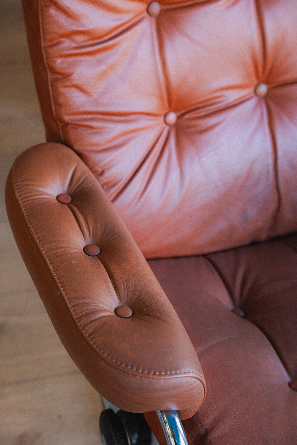 Ekornes Stressless Lounge Chair w/ Ottoman, Norway