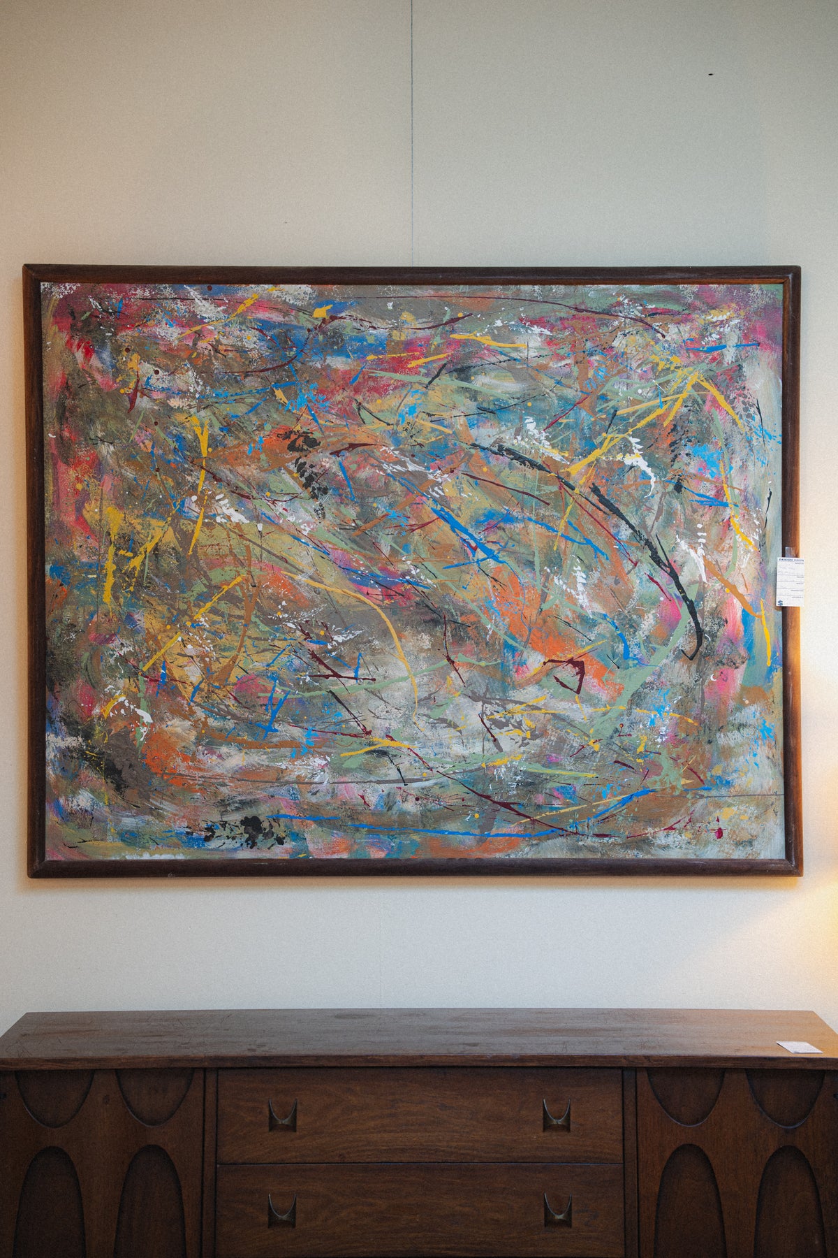 Original Oil Drip Painting by Roella McCoy, Seattle